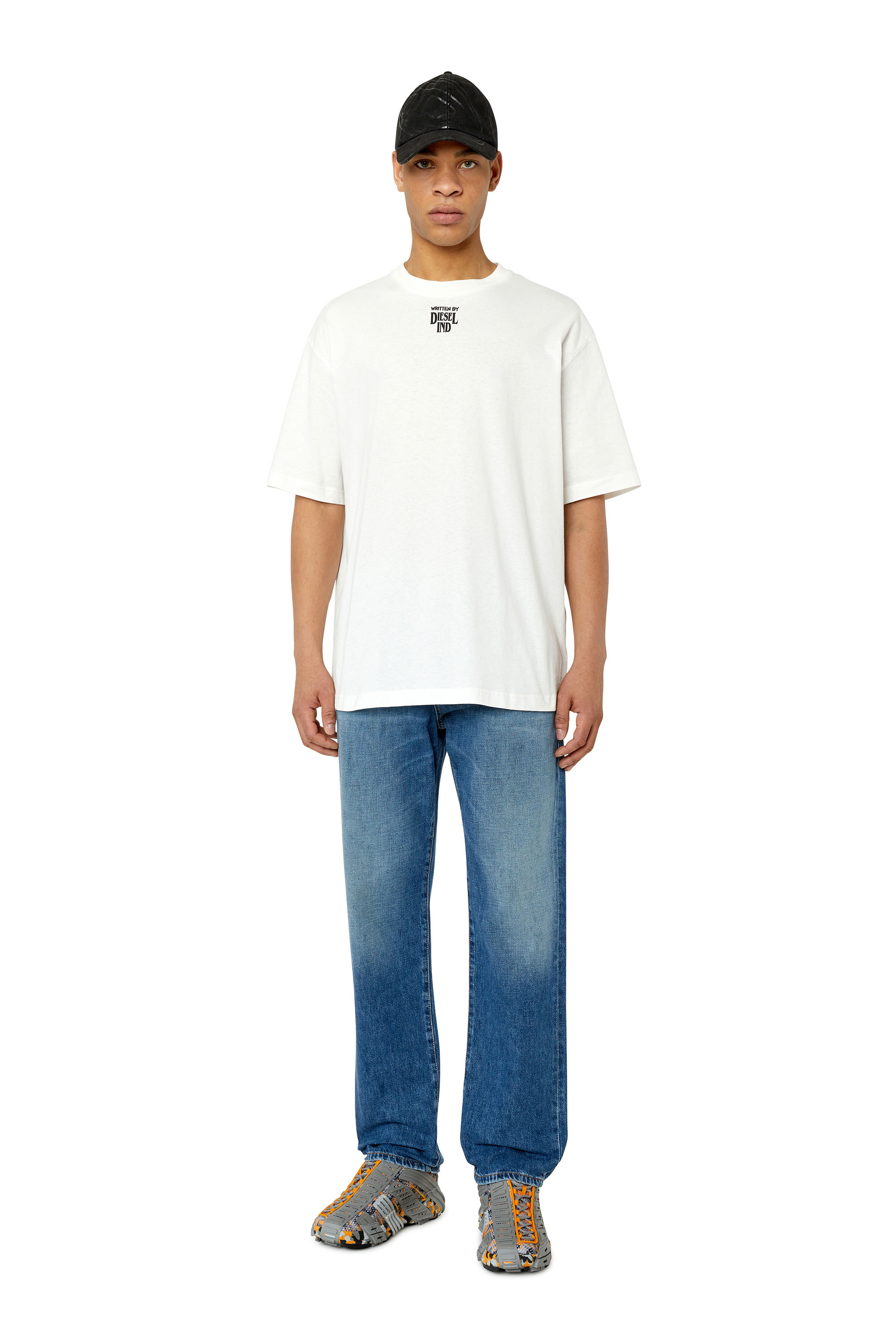Diesel - 2020 D-Viker 09F25 Straight Jeans, Medium blue - Image 5