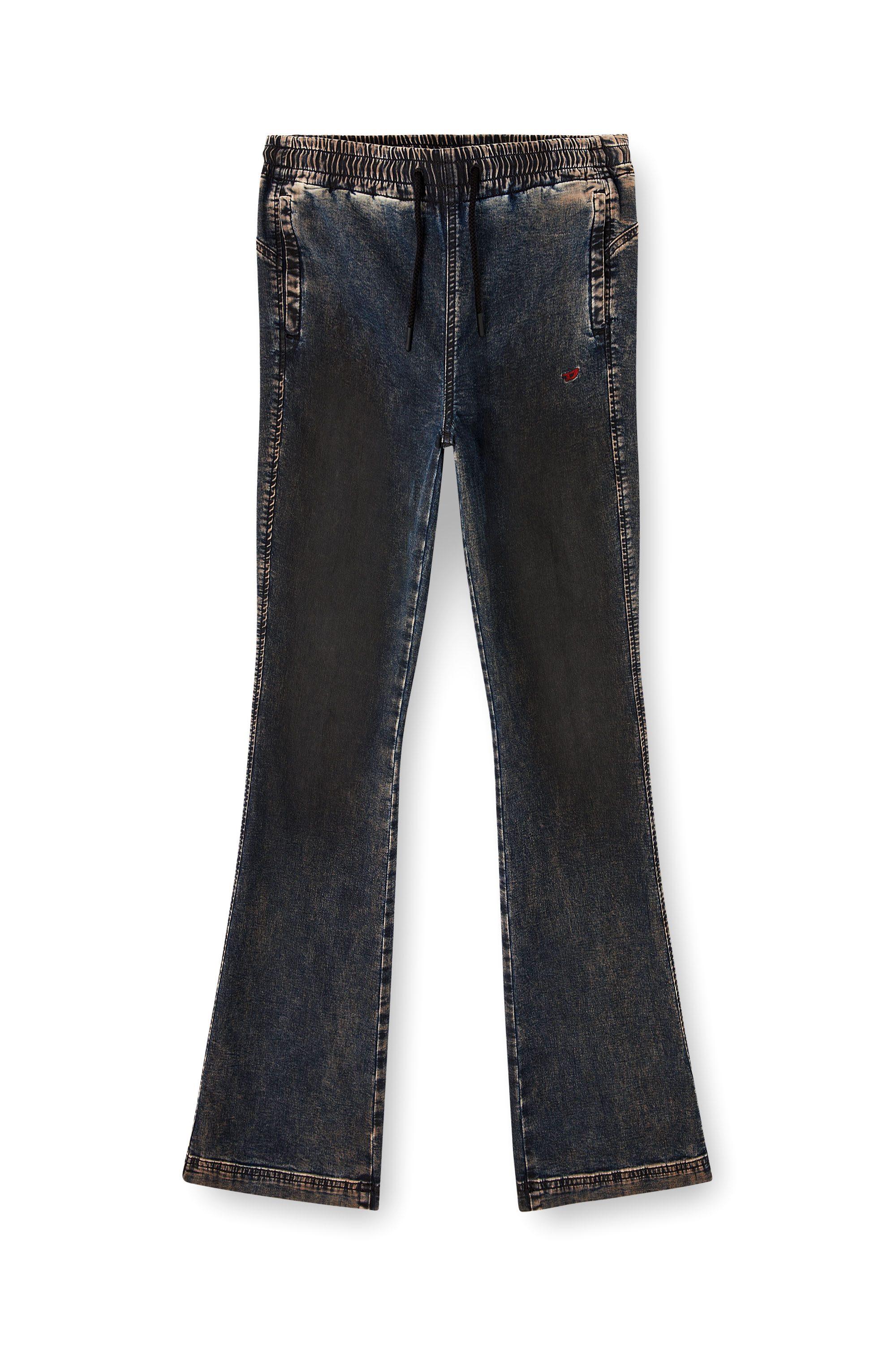 Diesel - Woman's Bootcut 2069 D-Ebbey Joggjeans&reg; 09N64, Dark Blue - 2