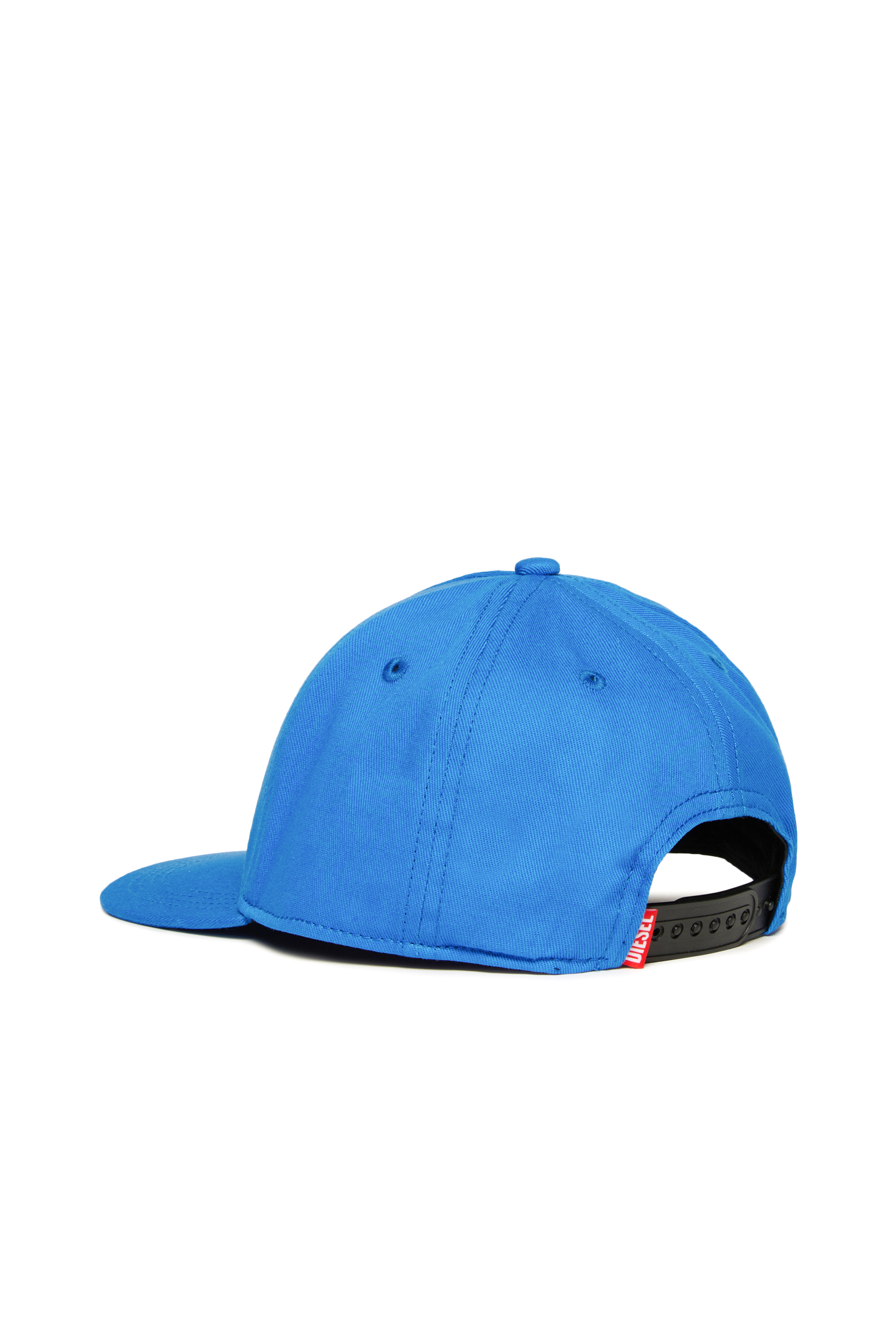 Diesel - FPRITTIL, Unisex's Baseball cap with smudged logo in Blue - 2