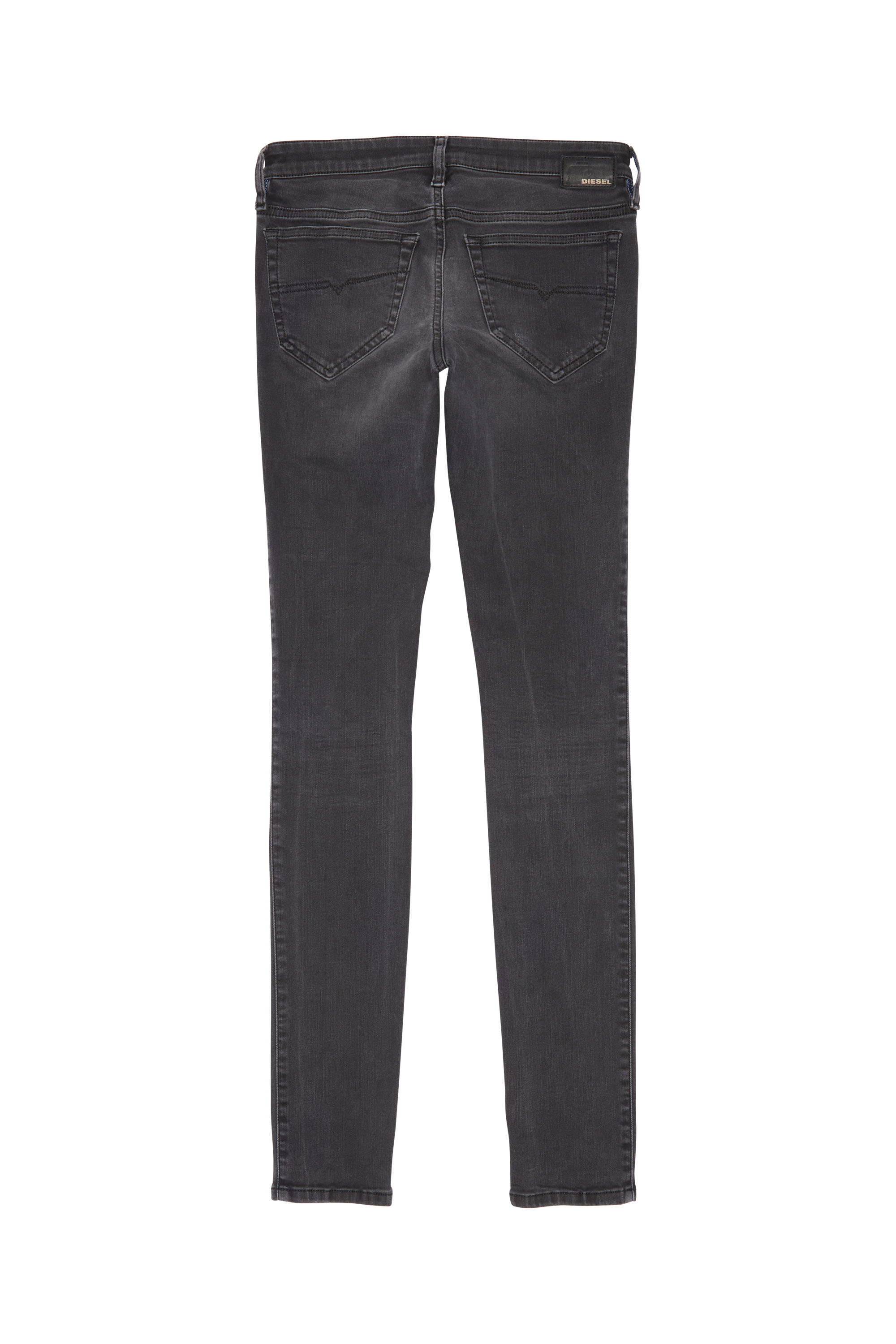 Diesel - SKINZEE-LOW, Woman's Diesel Woman - Jeans Black/Dark grey in Black/Dark grey - 2