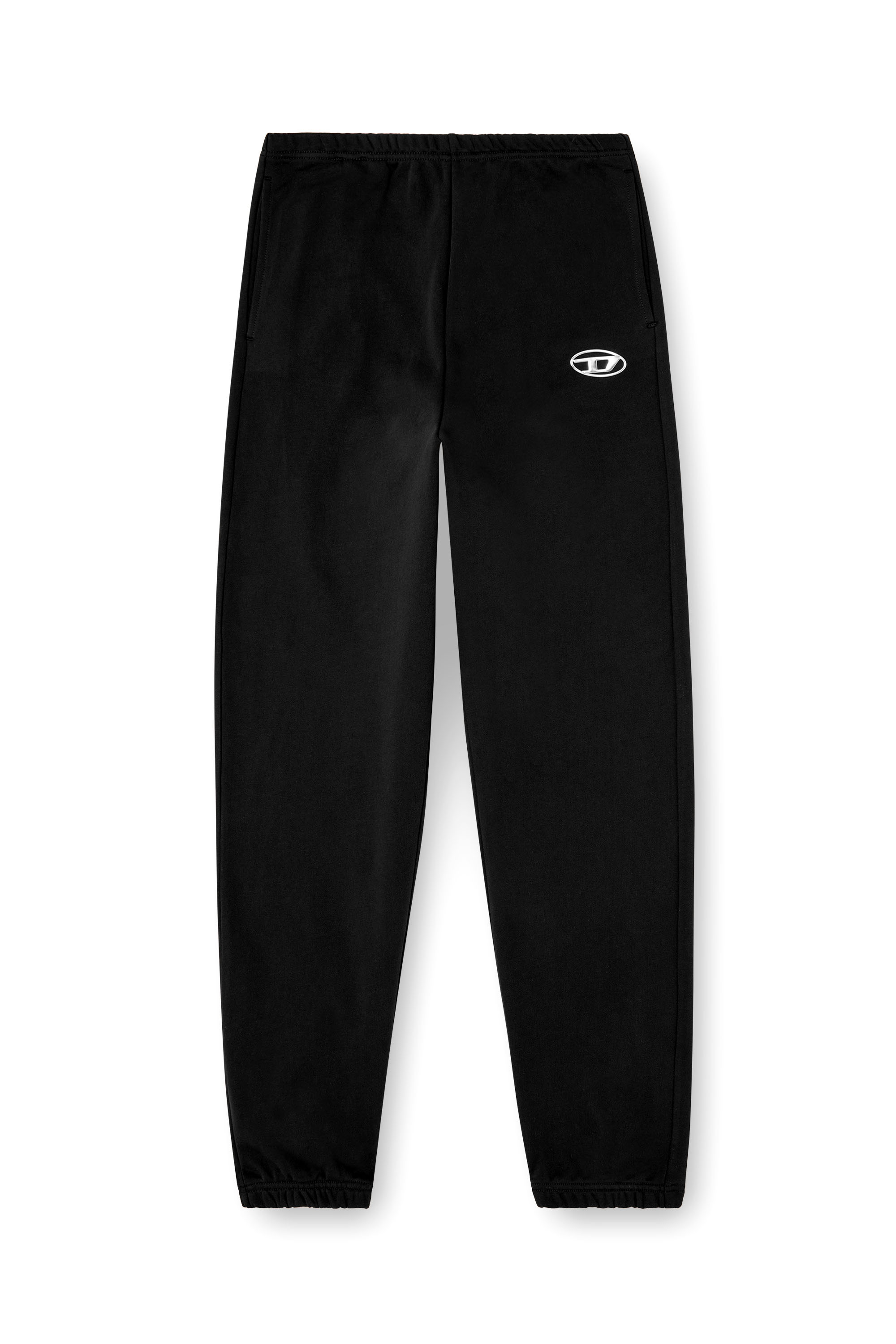 Diesel - P-LACYN-OD, Woman's Sweatpants with metal-effect Oval D logo in Black - 2