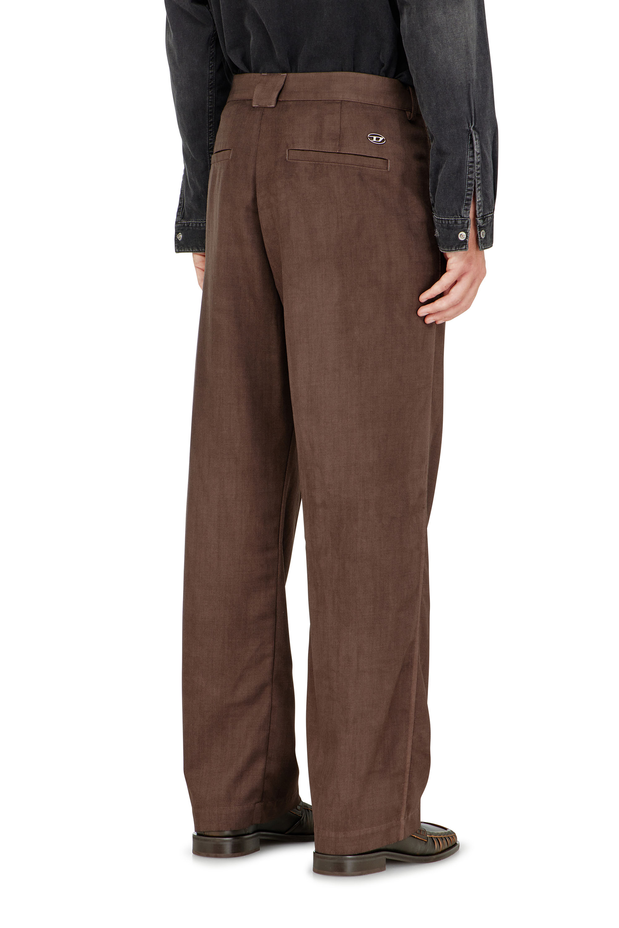 Diesel - P-HANT-CHINO-AECB, Man's Chino pants in light stretch wool in null - 3