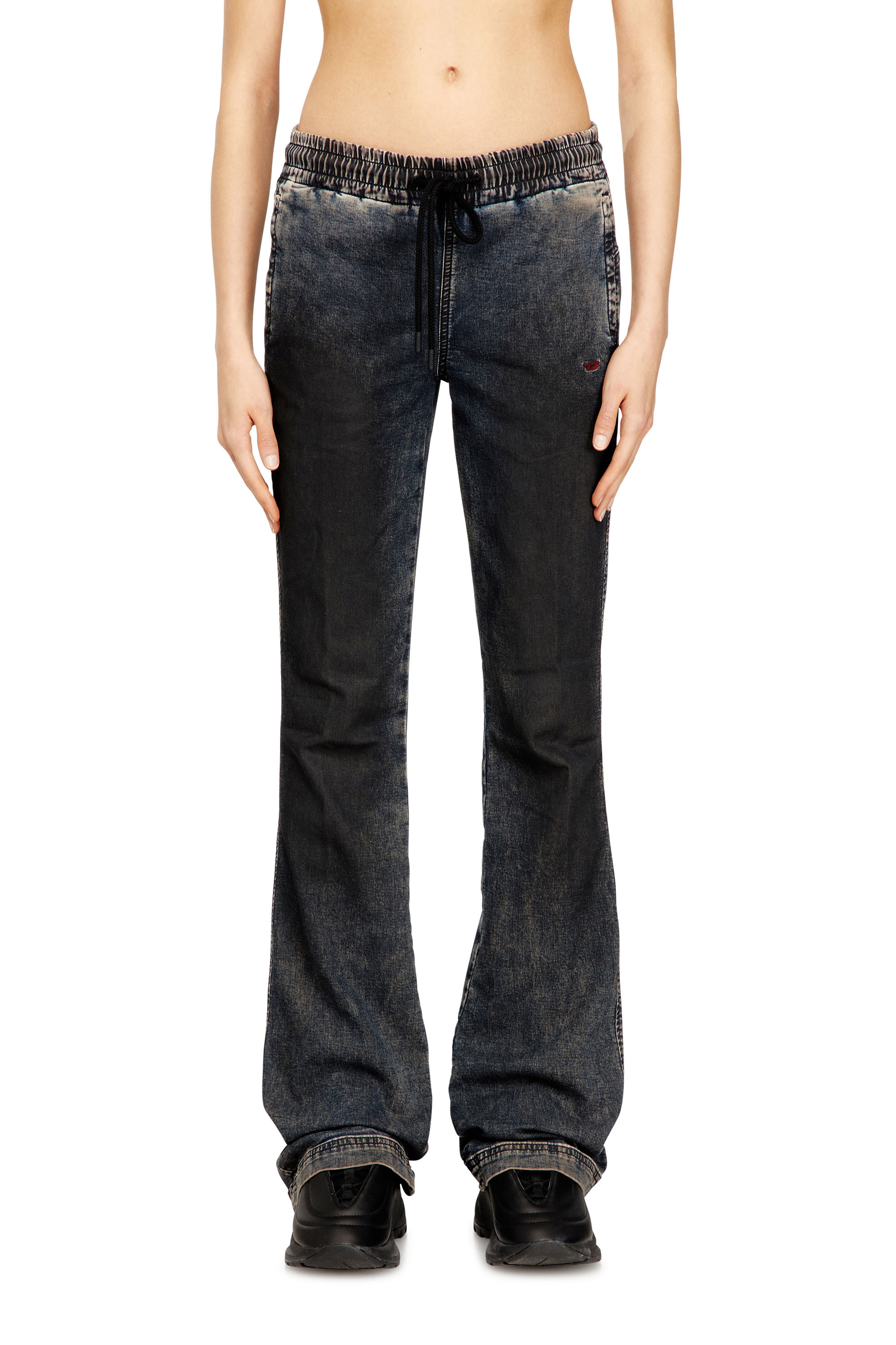 Diesel - Woman's Bootcut 2069 D-Ebbey Joggjeans® 09N64, Dark Blue - 1
