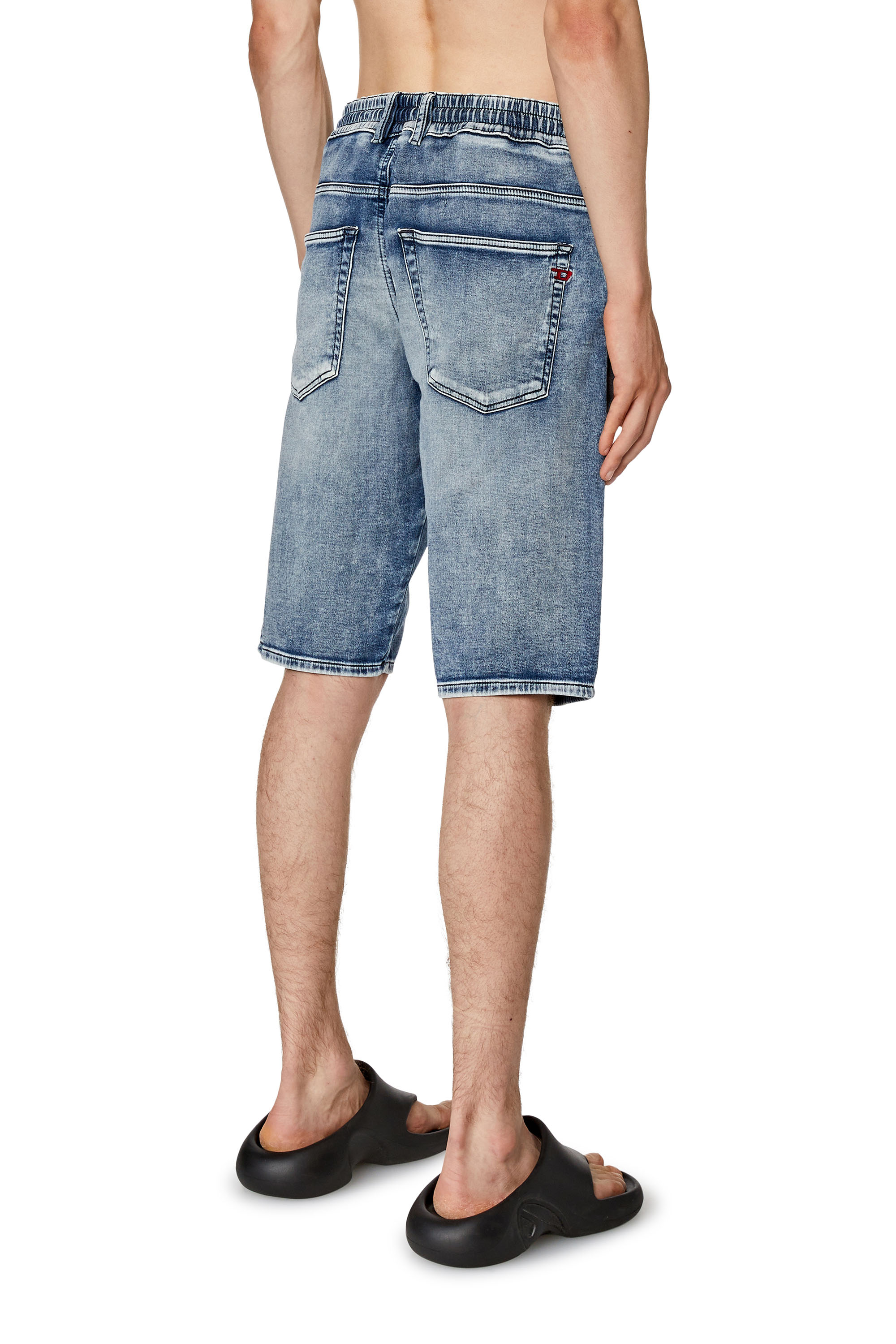 Diesel - D-KROOLEY-SHORT JOGG, Light Blue - Image 4