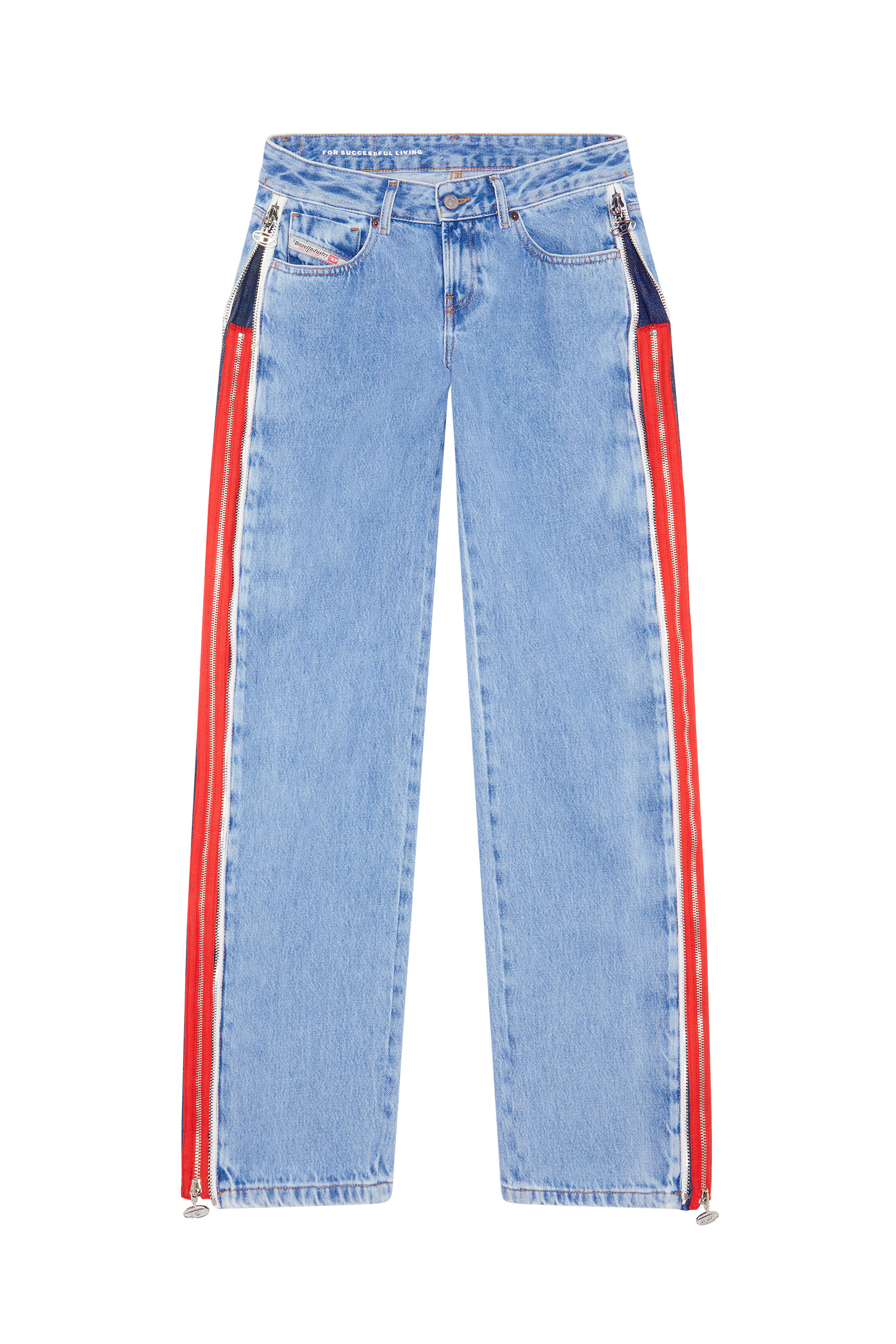 Diesel - 2002 09D17 Straight Jeans, Light Blue - Image 6