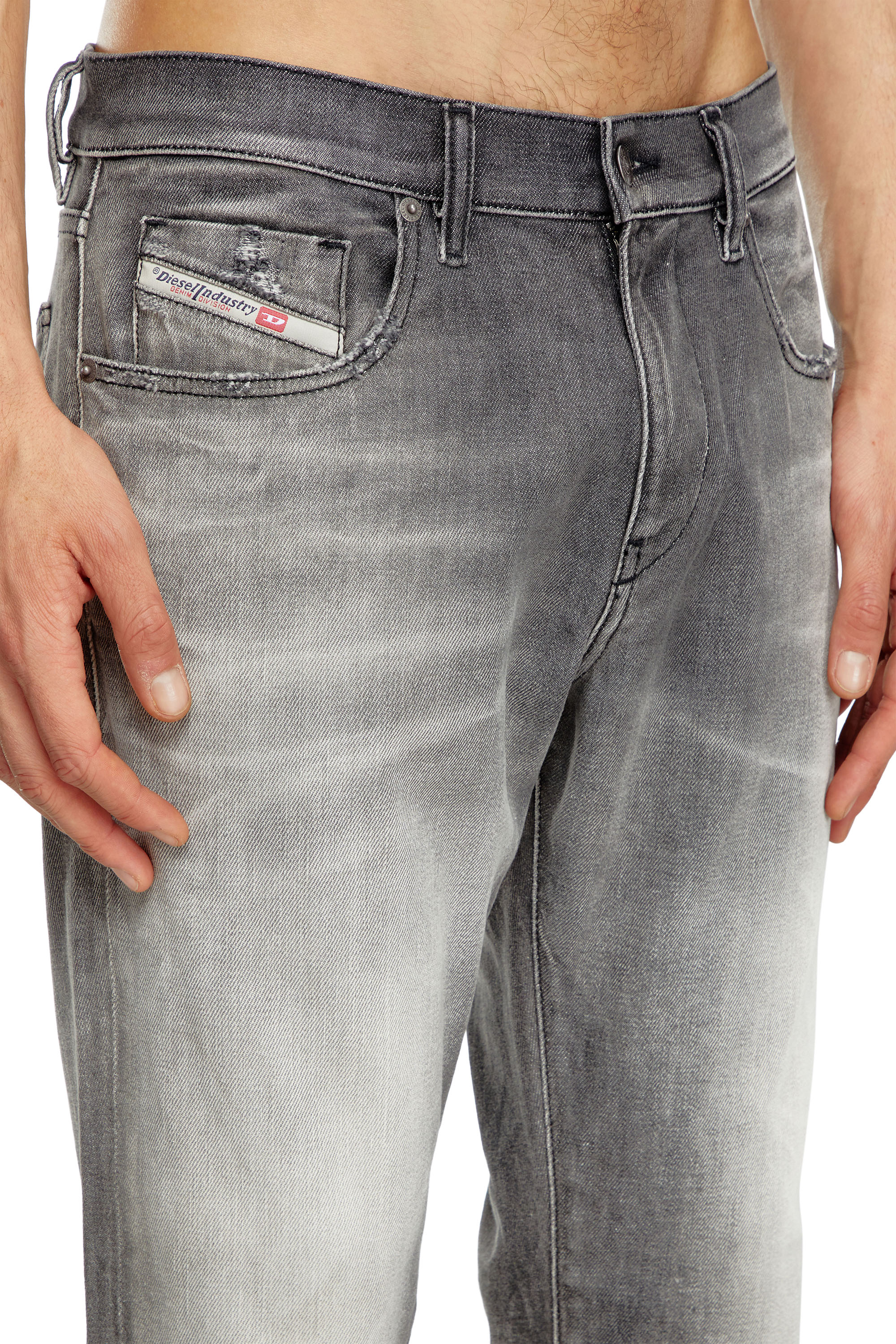 Diesel - Slim Jeans 2019 D-Strukt 09J58, Dark grey - Image 4