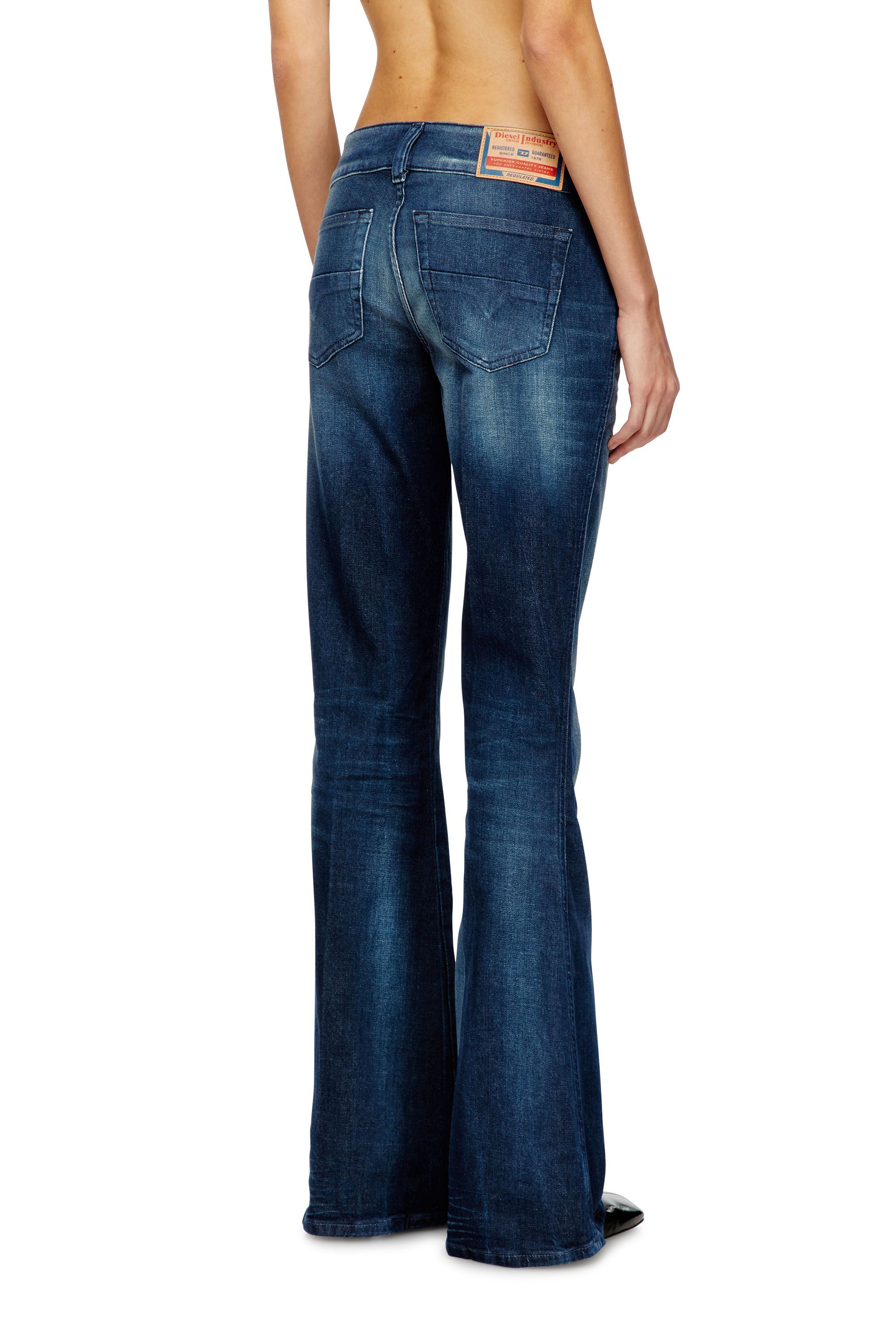 Diesel - Woman's Bootcut Jeans D-Hush 0ADBQ, Blue - 4