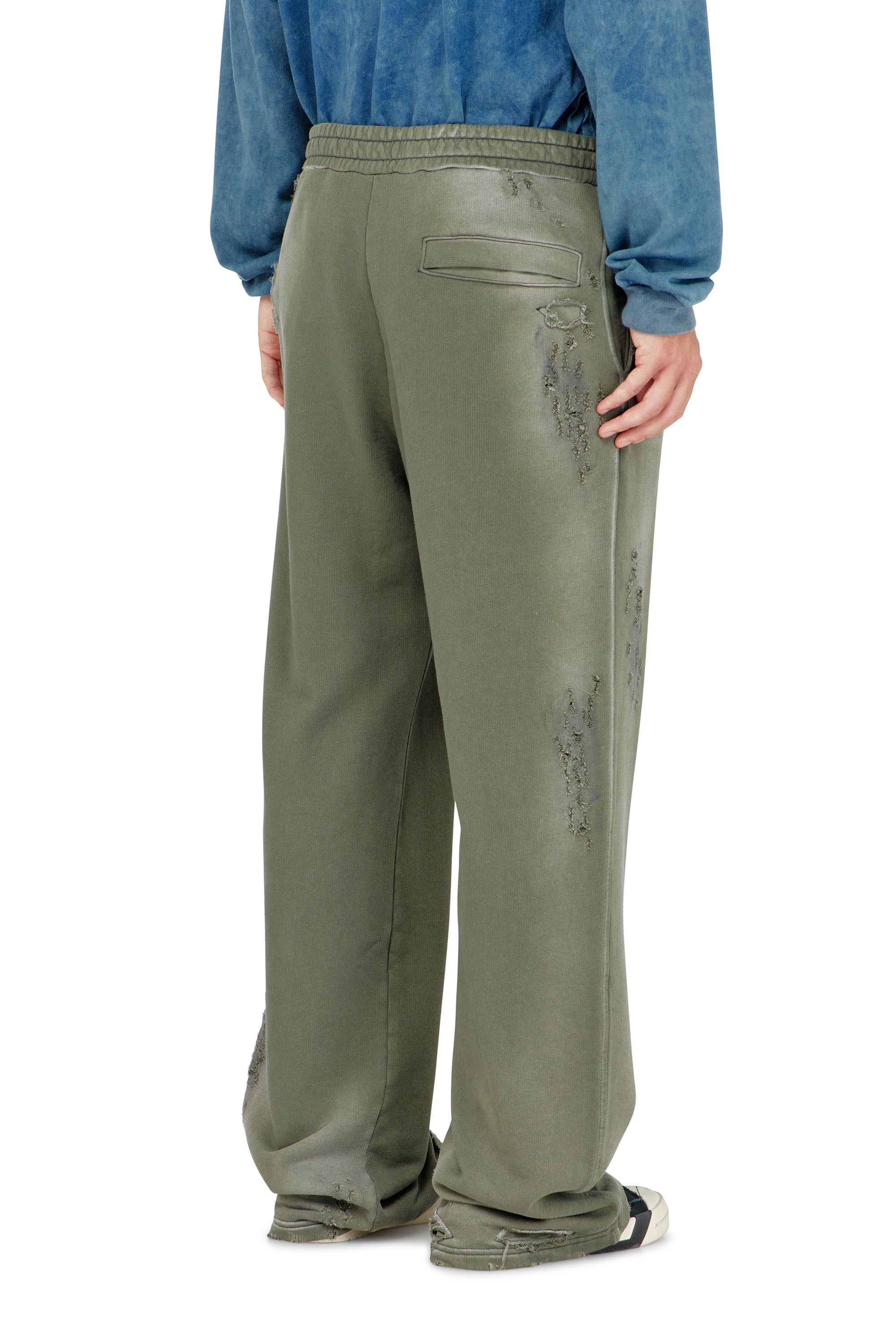 Diesel - P-KEITH, Man's Cotton sweatpants with destroyed effect in null - 3