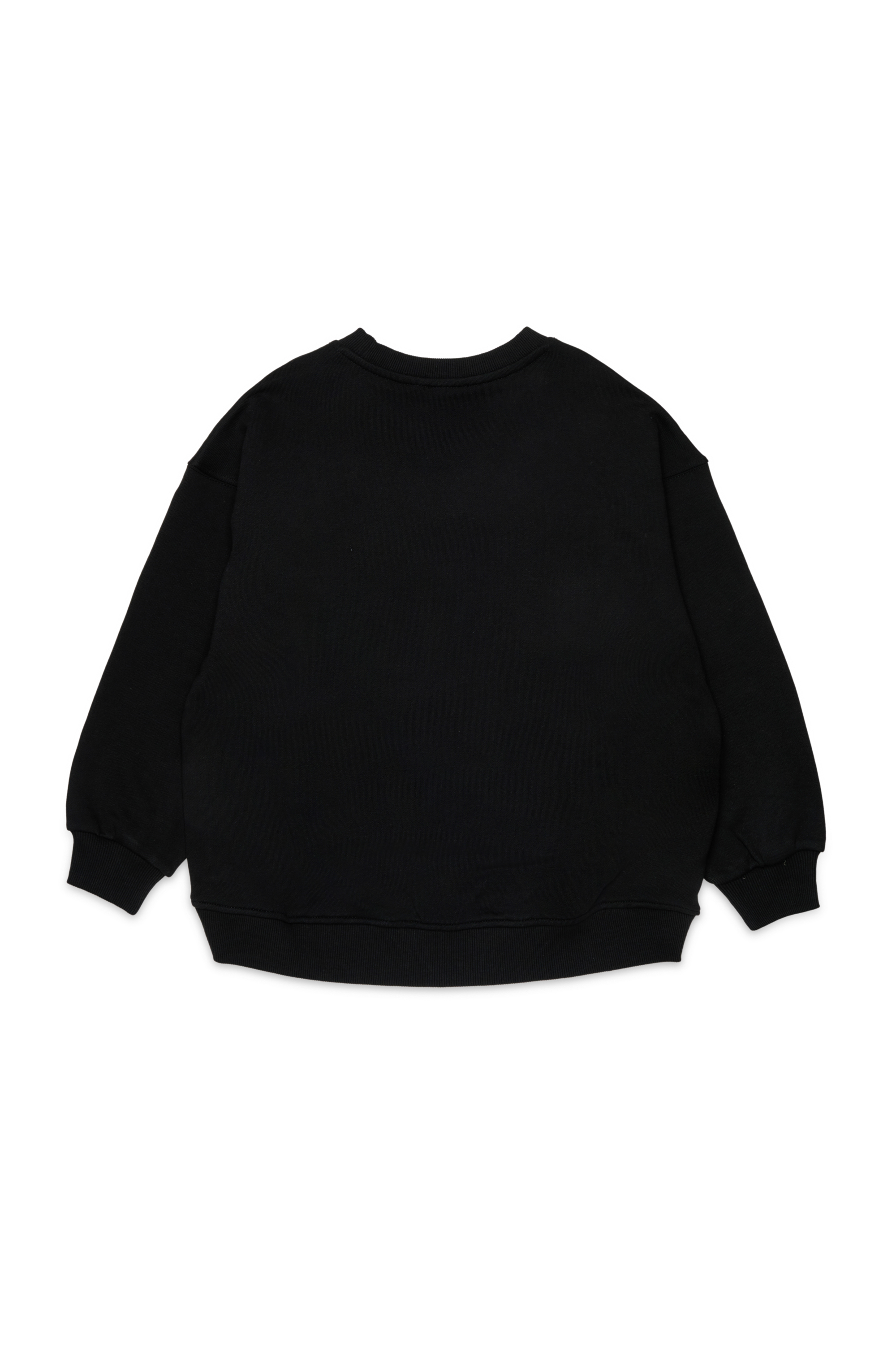 Diesel - SKIPRYS, Woman's Oversized sweatshirt with embroidery in Black - 2