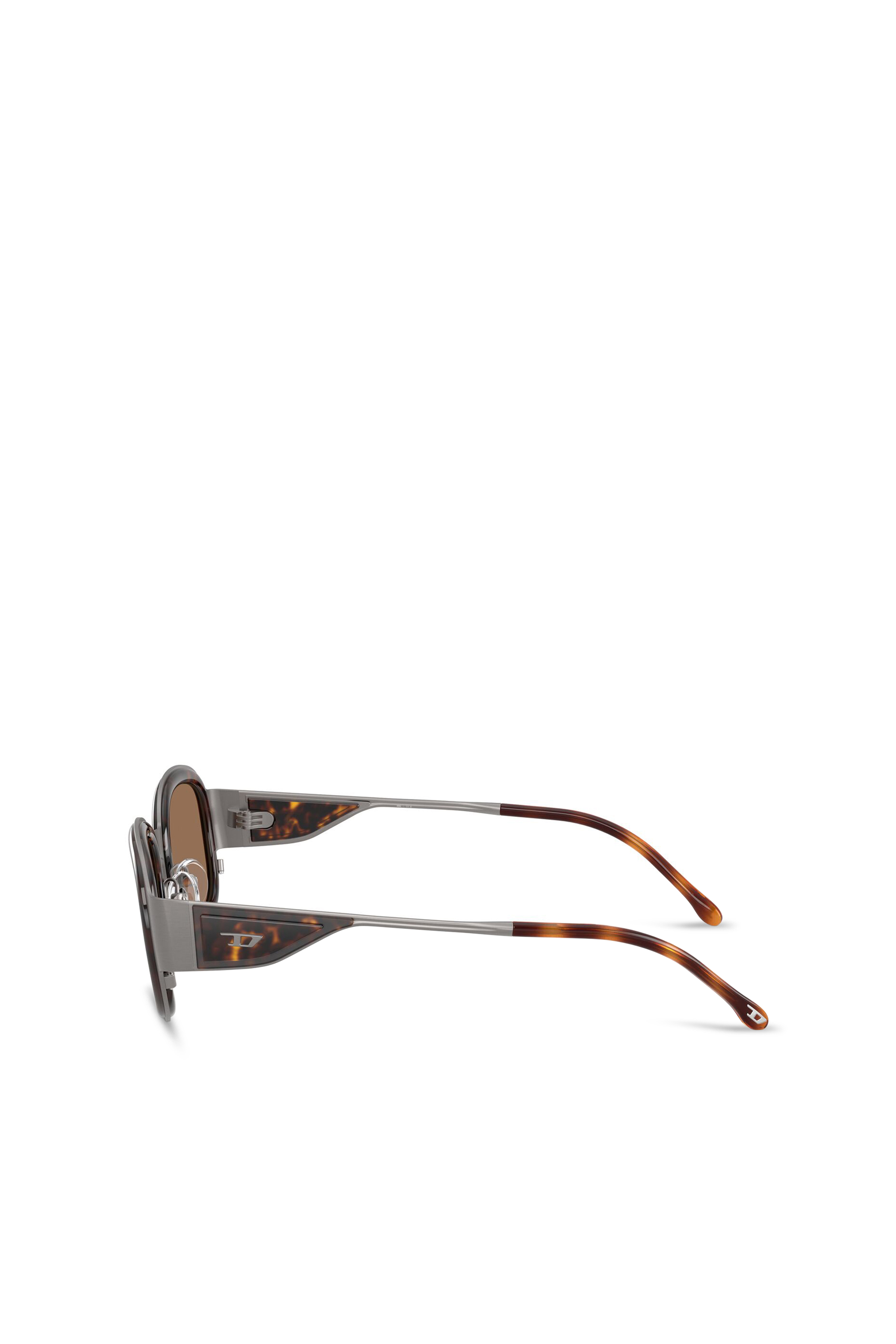Diesel - 0DL1020, Unisex's Square sunglasses in Brown - 4
