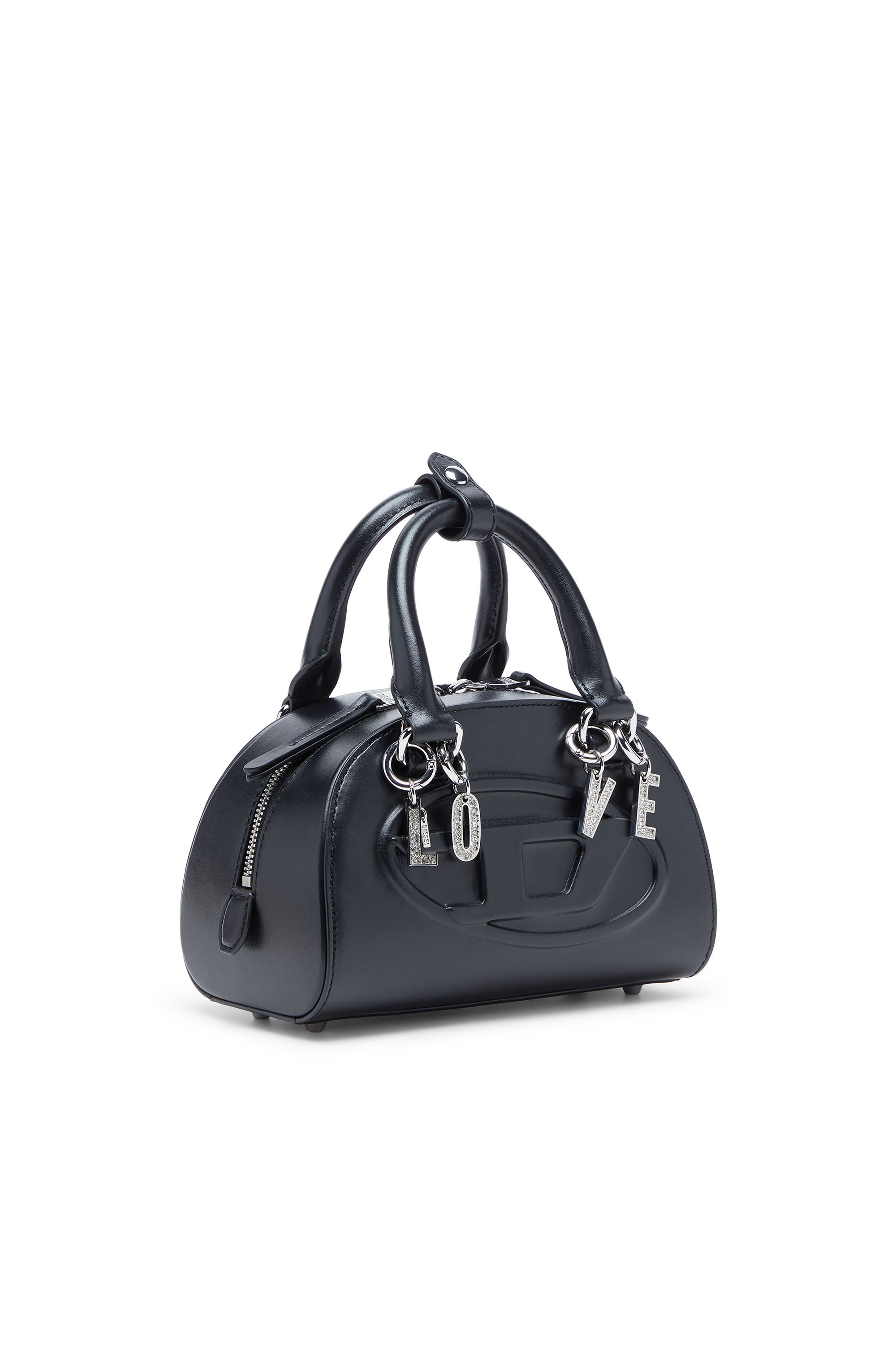 Diesel - CHARM-LOVE, Woman's Charms with LOVE lettering in Silver - 2