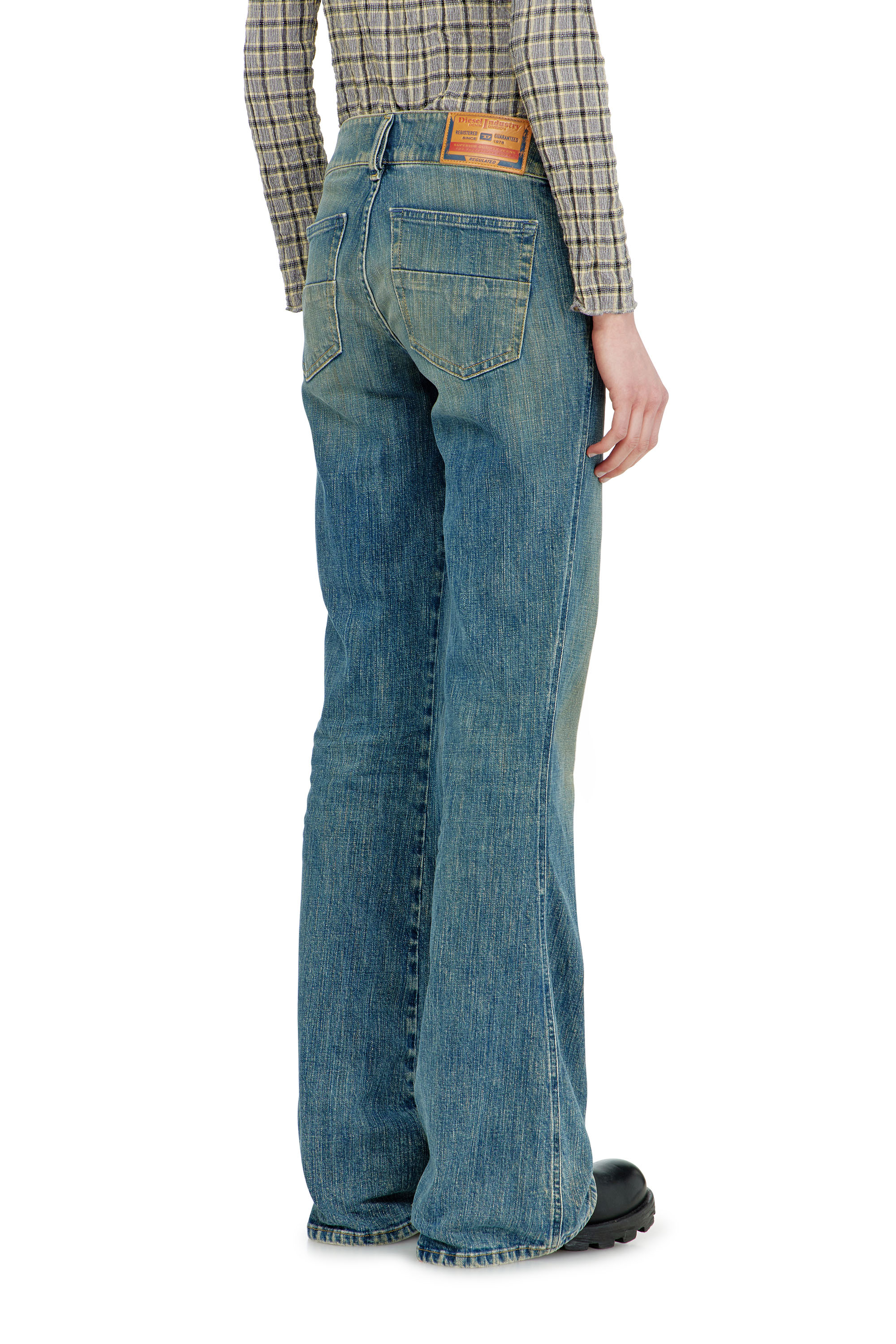 Diesel - Woman's Bootcut Jeans D-Hush 007EJ, Medium blue - 5