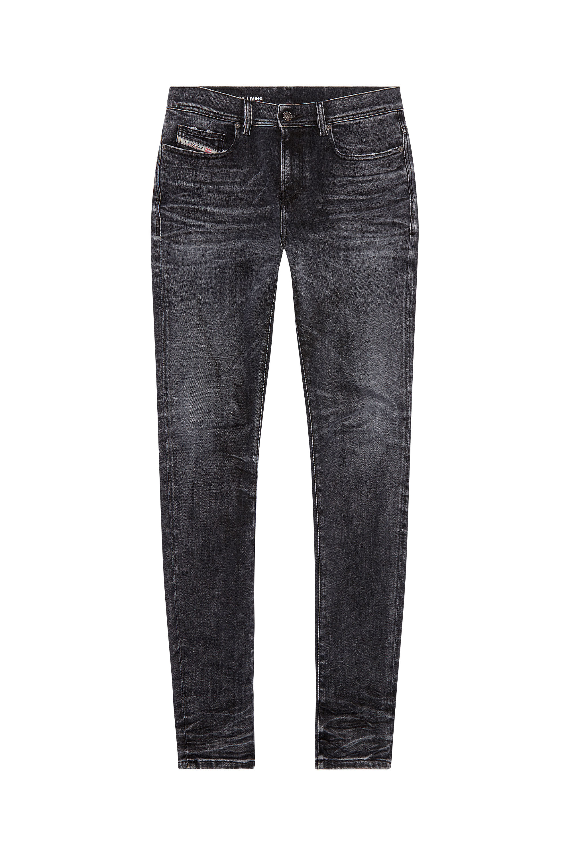 Diesel - Skinny Jeans 1983 D-Amny 09G50, Black/Dark grey - Image 5