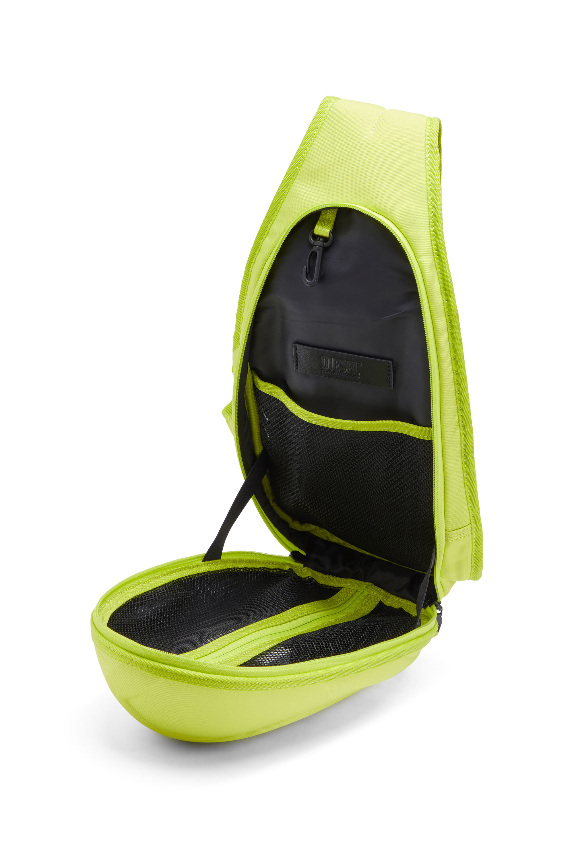 Diesel - 1DR-POD SLING BAG, Yellow Fluo - Image 4