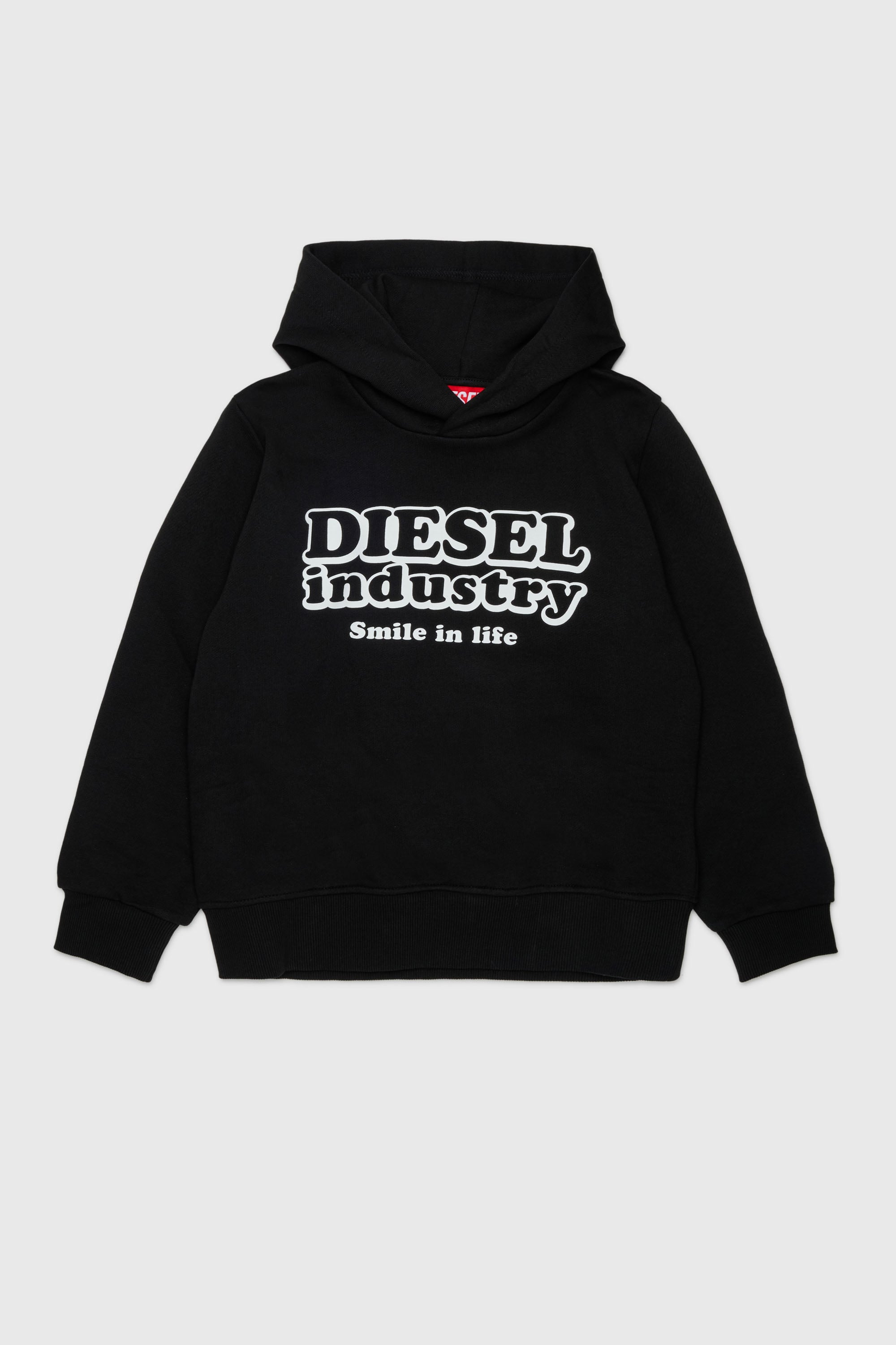 Hoodie with Diesel Industry print