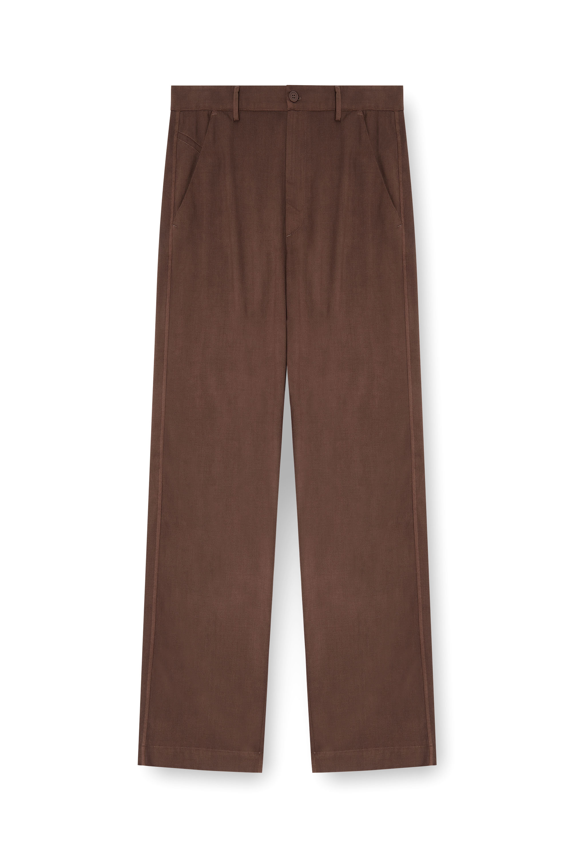 Diesel - P-HANT-CHINO-AECB, Man's Chino pants in light stretch wool in null - 4