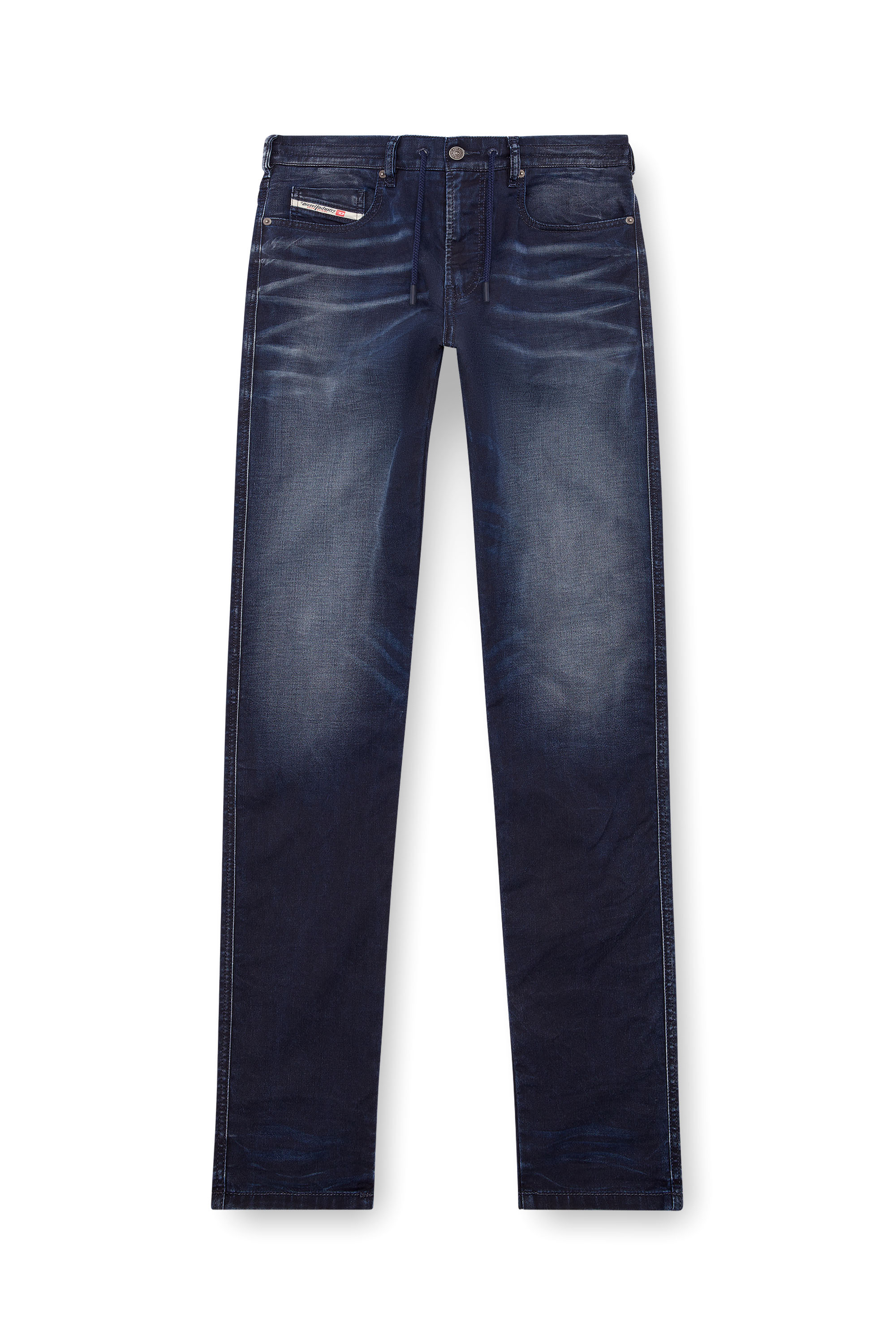 Diesel - Man's Slim 2060 D-Strukt Joggjeans® 068LY, Dark Blue - 3