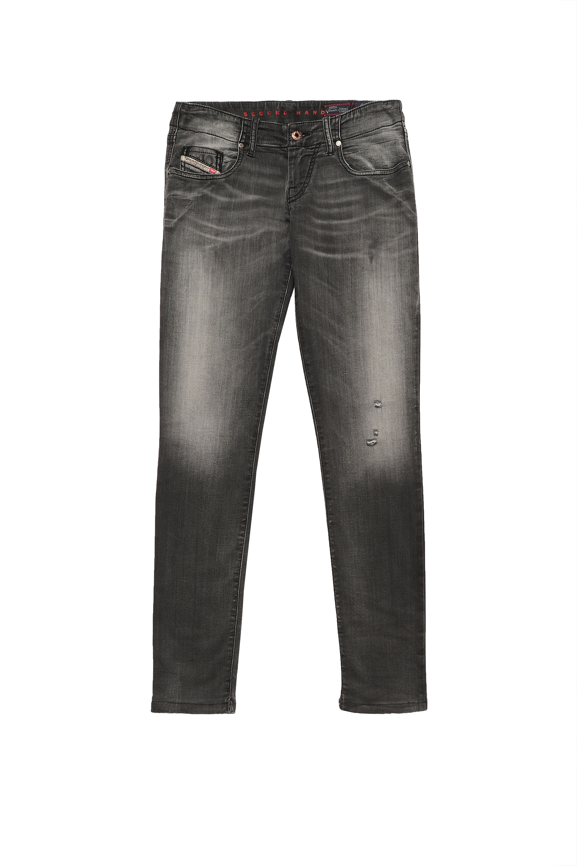 Diesel - GRUPEE JoggJeans&reg;, Woman's Diesel Woman - Jeans Black/Dark grey in Black/Dark grey - 1