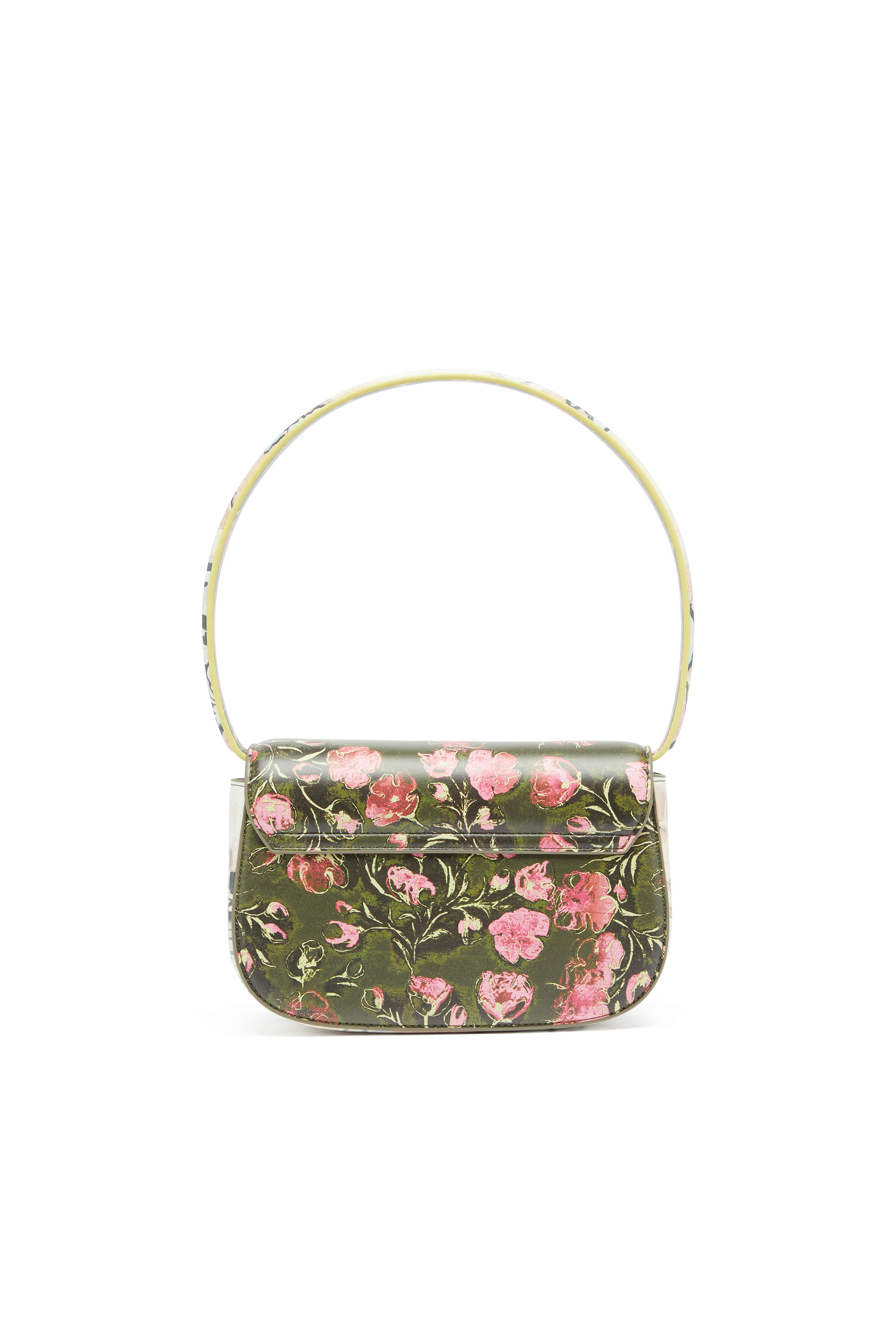 Diesel - 1DR, Woman's 1DR-Iconic shoulder bag with floral print in Multicolor - 3
