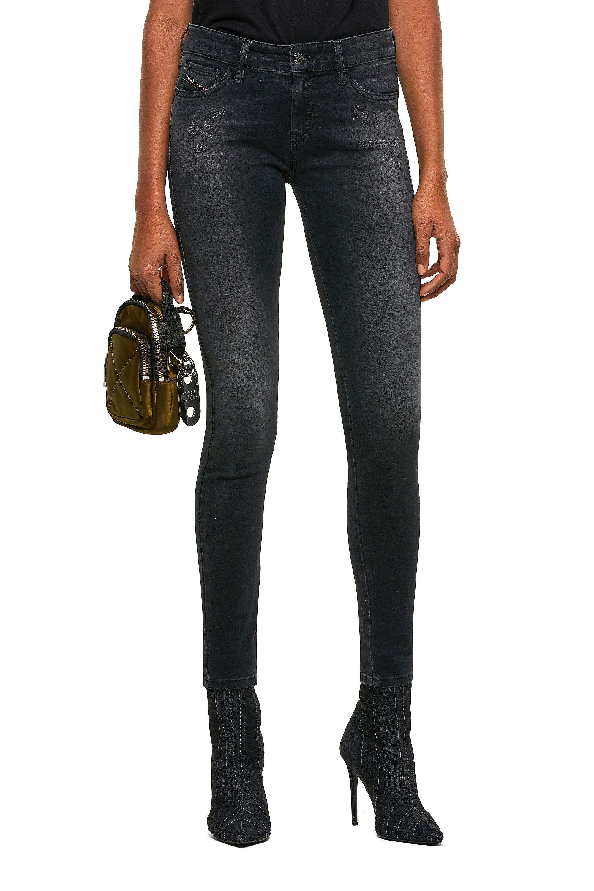 Slandy 069SB, Black/Dark grey - Jeans