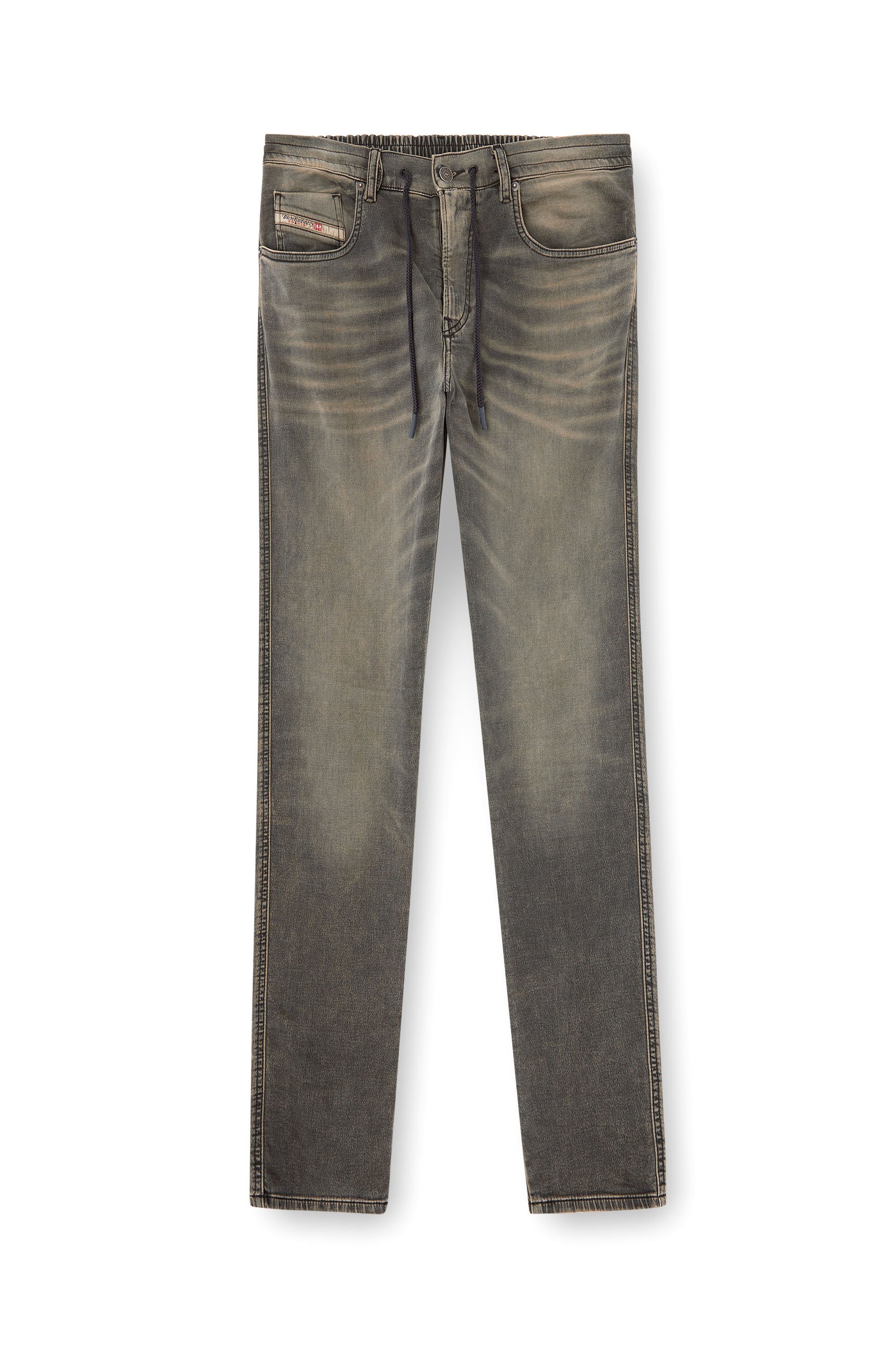 Diesel - Man's Slim 2060 D-Strukt Joggjeans® 068PD, Light Grey - 3