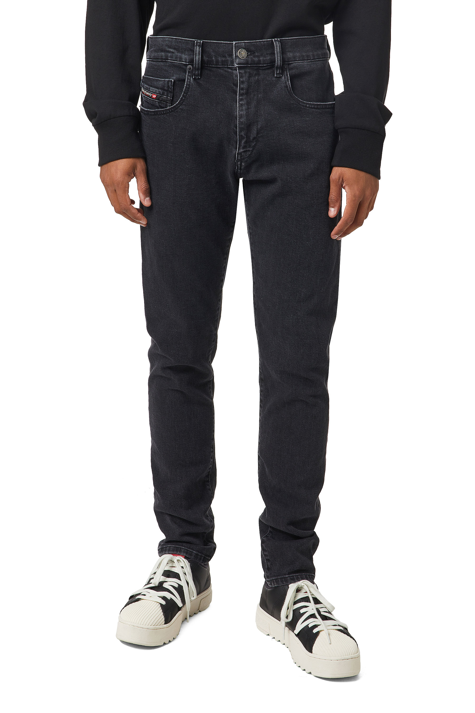 D-Strukt 09A14, Black/Dark grey - Jeans