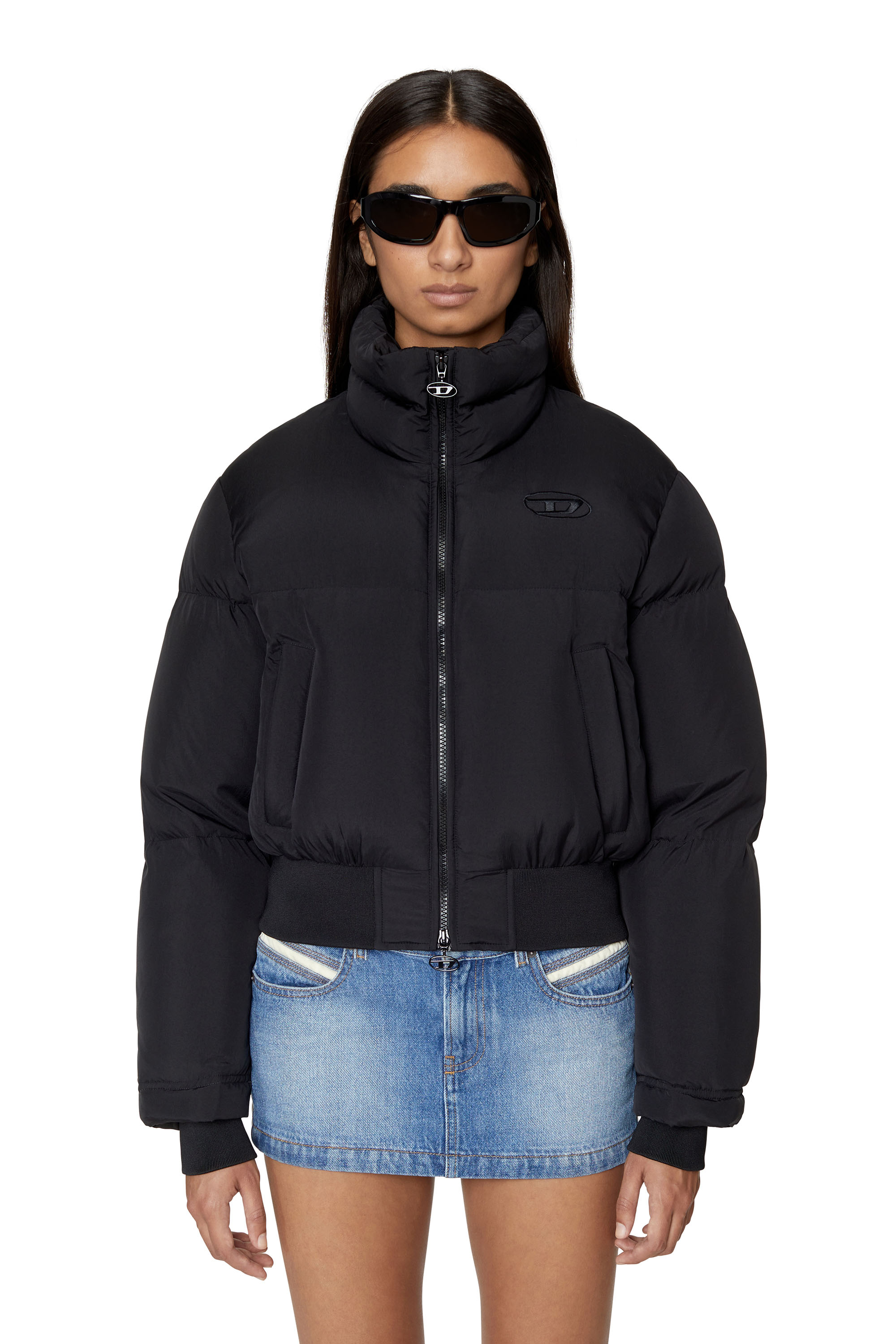 Diesel - W-PEYTON-SHORT, Black - Image 1