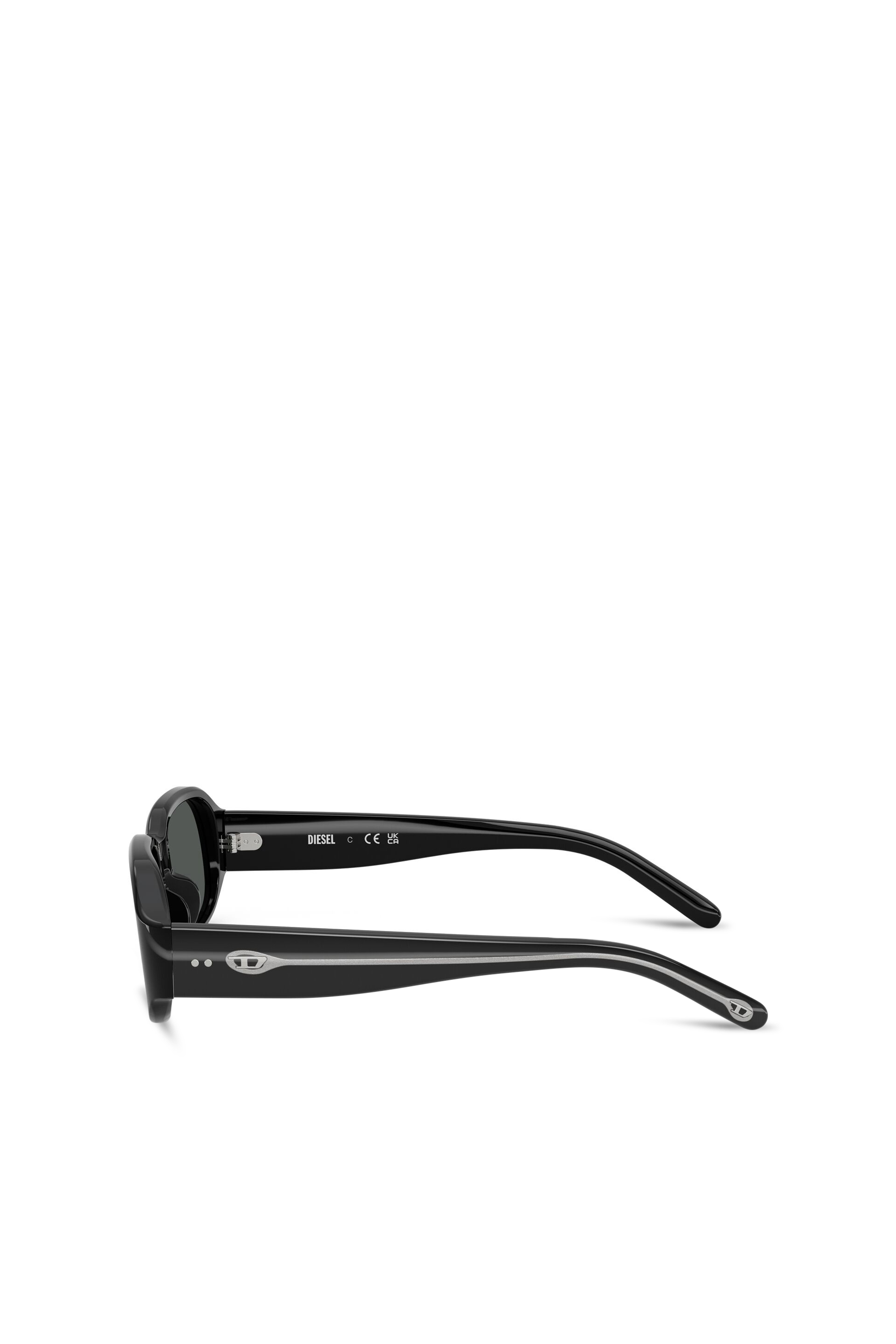 Diesel - 0DL2009U, Unisex's Rectangle sunglasses in Black - 5