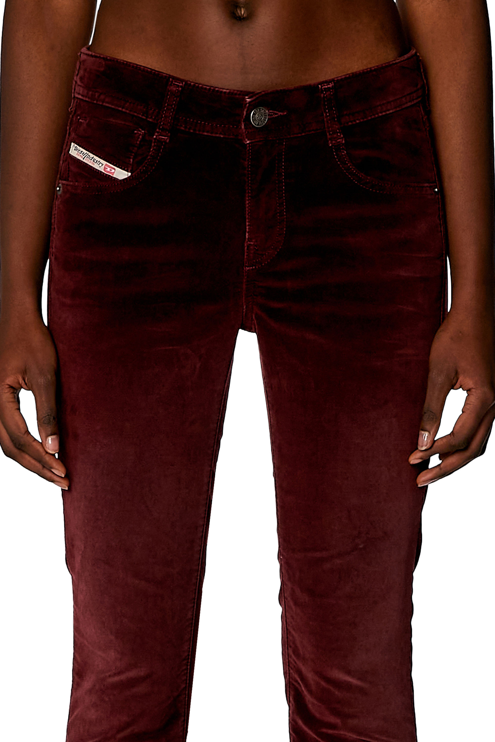 Diesel - Bootcut and Flare Jeans 1969 D-Ebbey 003HL, Red - Image 5
