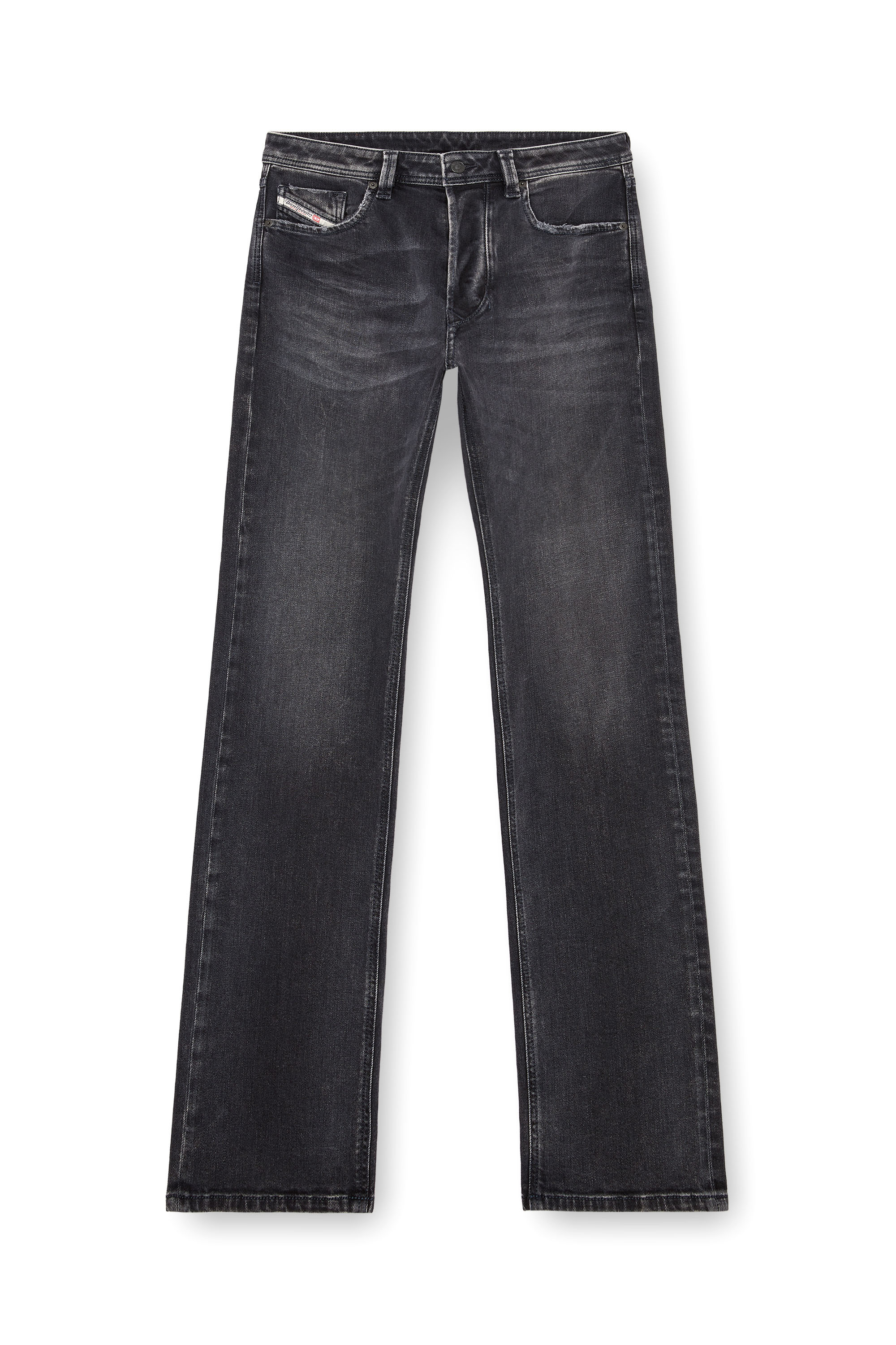 Diesel - Man's Regular Jeans 1985 Larkee 09K51, Black/Dark grey - 5