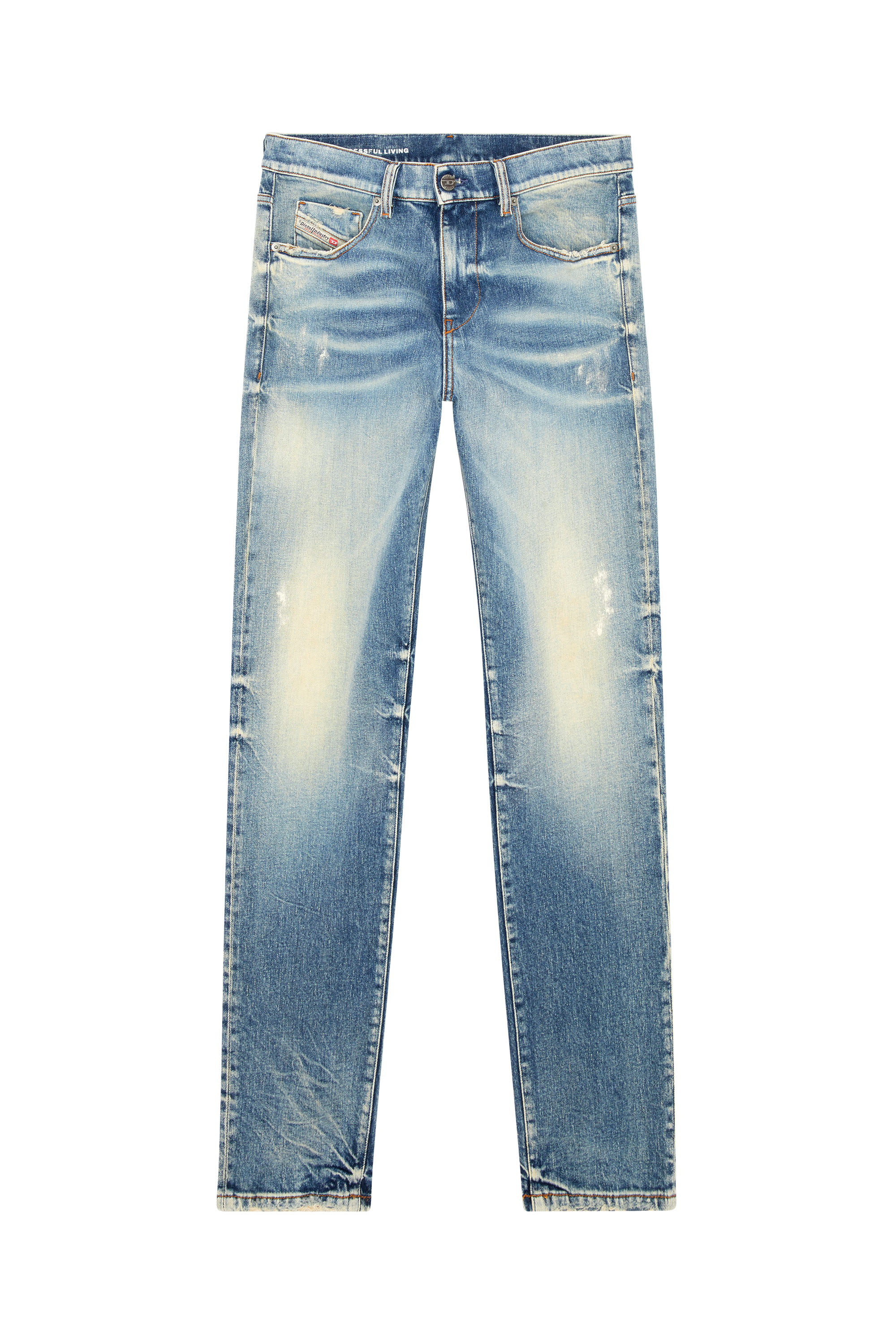 Diesel - Slim Jeans 2019 D-Strukt 007V8, Medium blue - Image 5