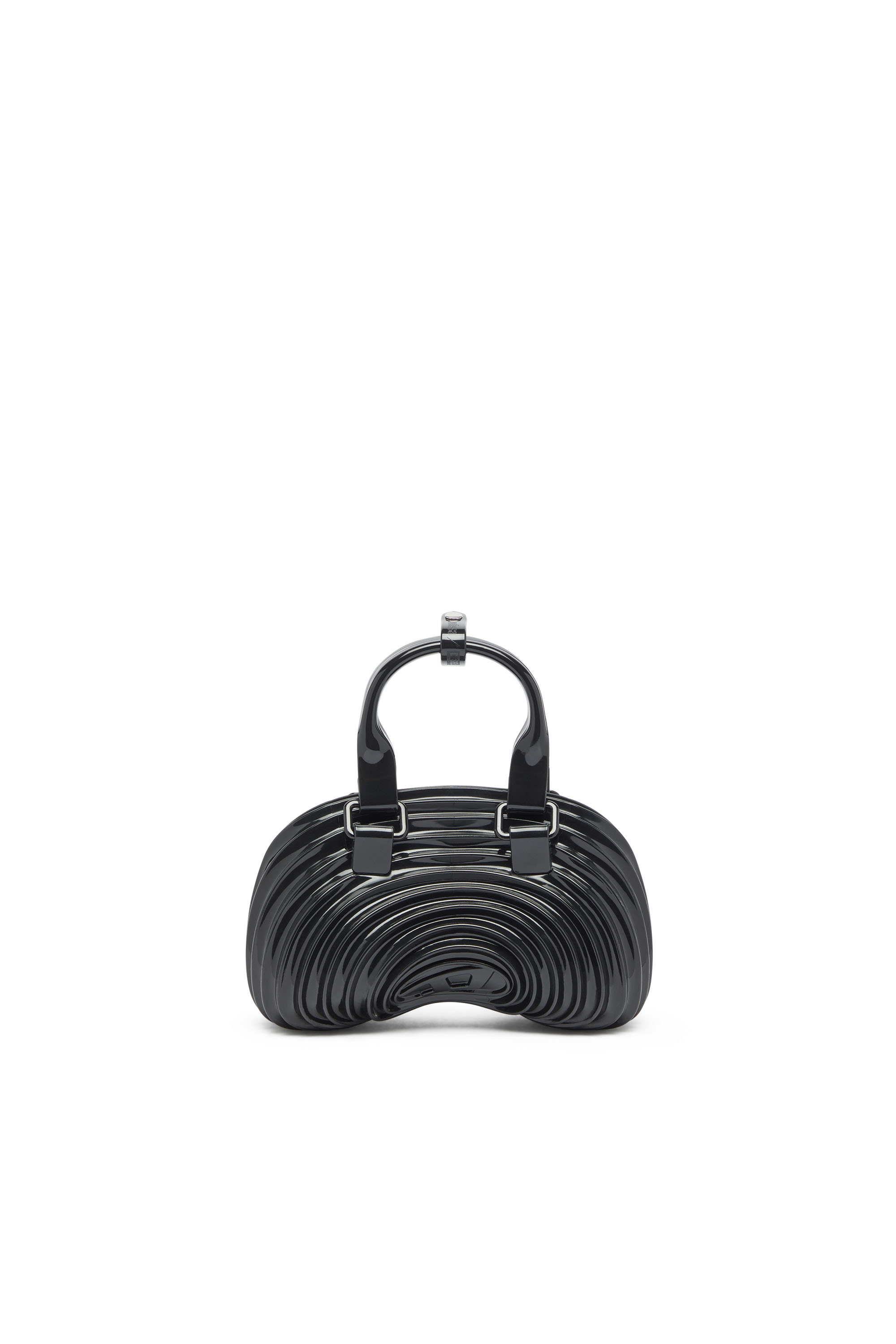 Diesel - MELISSA QUANTUM DOME, Woman's Quantum Dome - Handbag in Melflex&reg; in Black - 1