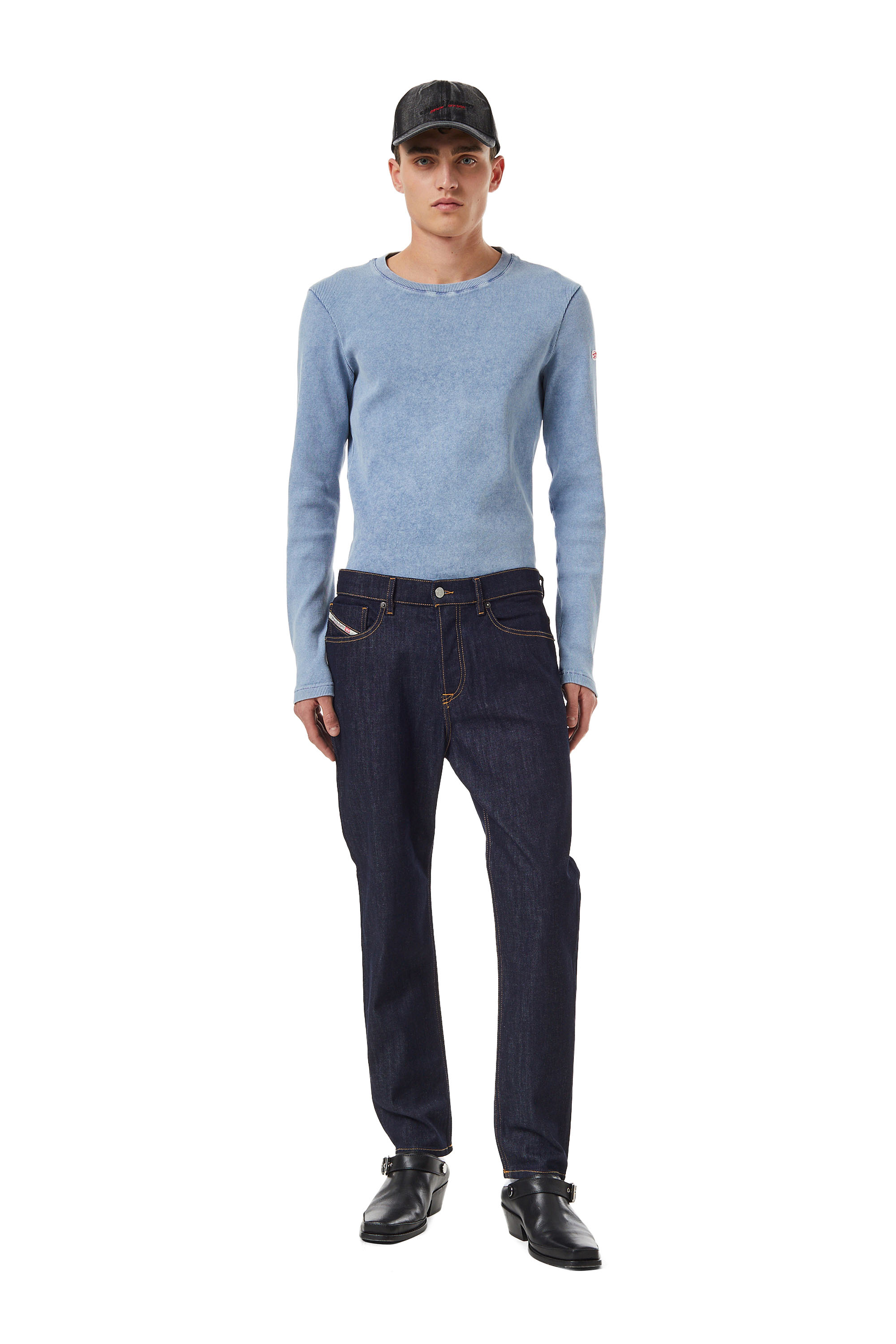Diesel - Tapered Jeans 2005 D-Fining Z9B89, Dark Blue - Image 1
