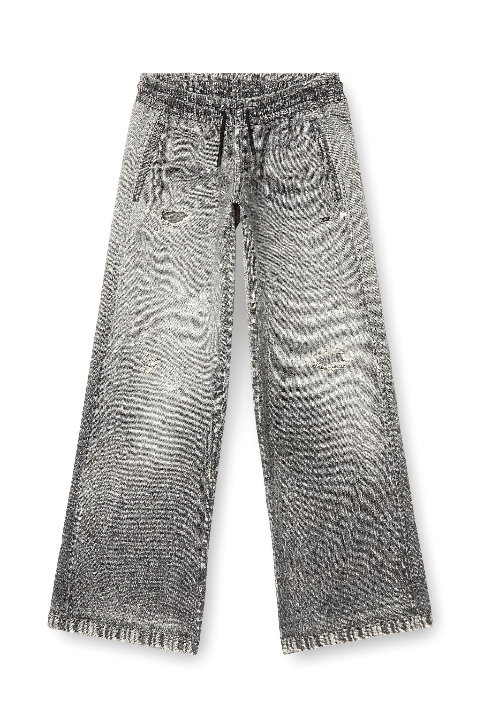 Diesel - Woman's Relaxed 2078 D-Ainty Joggjeans&reg; 068US, Grey - 3