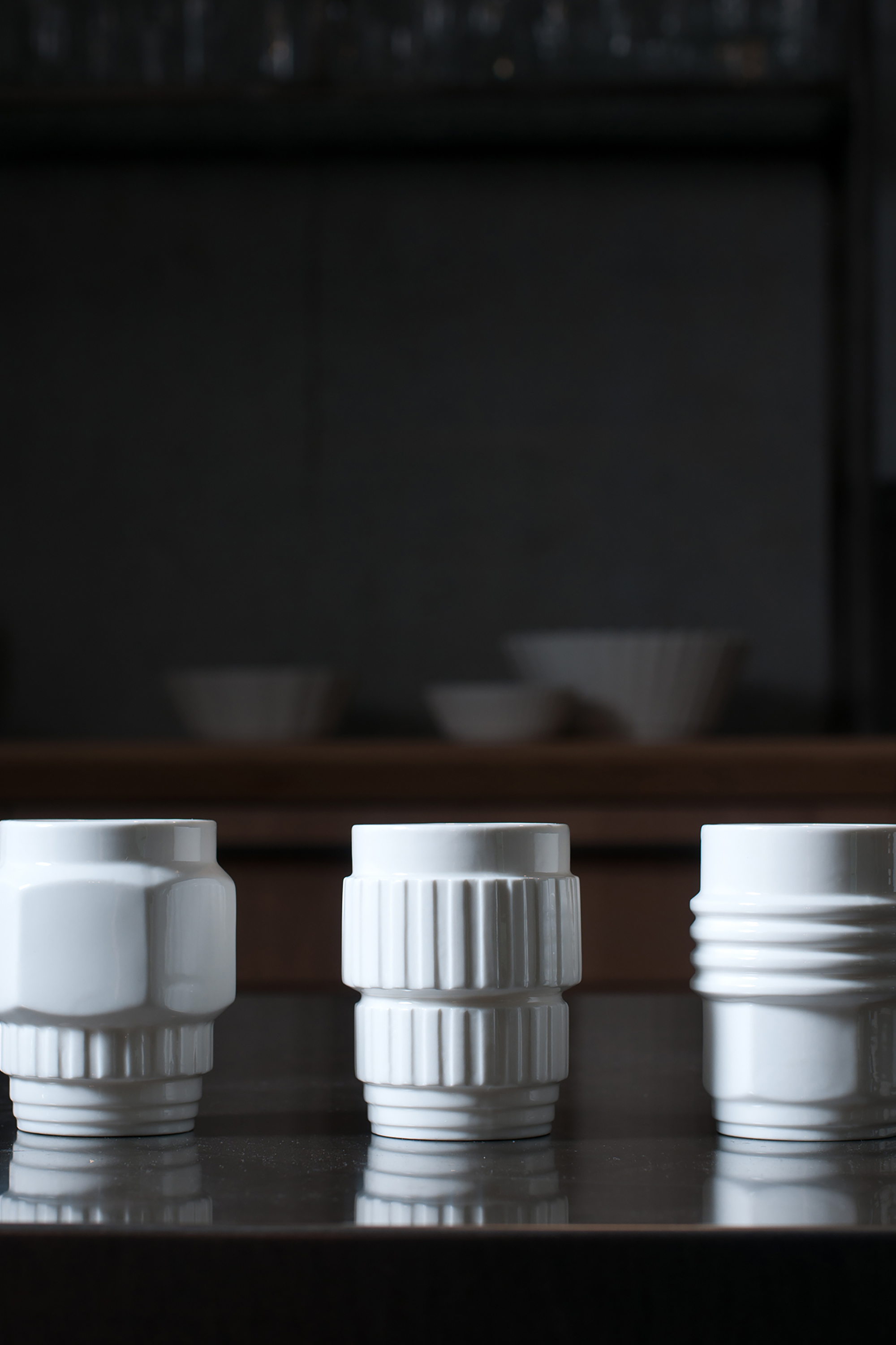 Diesel - 10977 MACHINE COLLEC, Unisex's Porcelain mug, ø cm 8,5 / 3.3" in White - 3