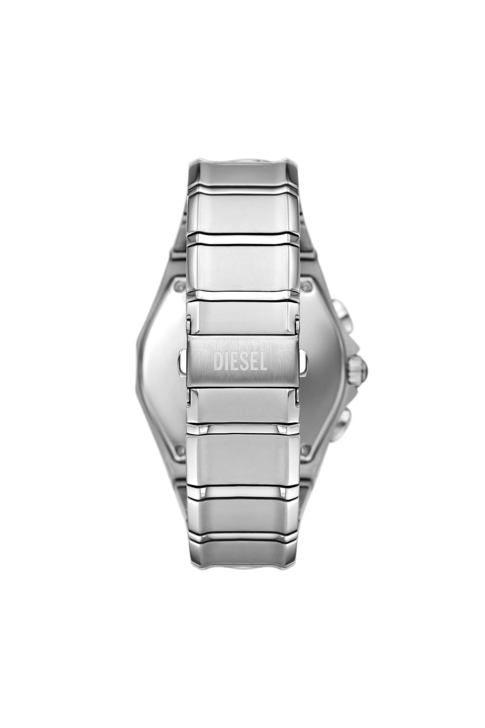 Diesel - DZ4694 WATCH, Man's D-Curve stainless steel watch in Silver - 2