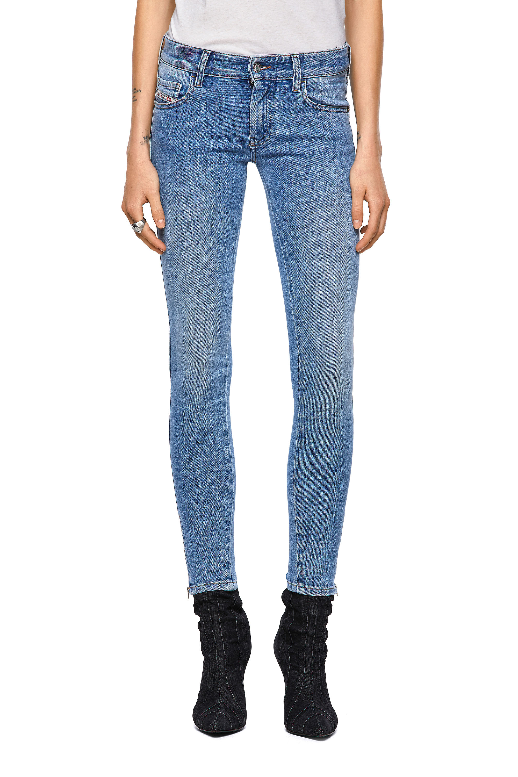 Slandy Low 009ZY, Light Blue - Jeans