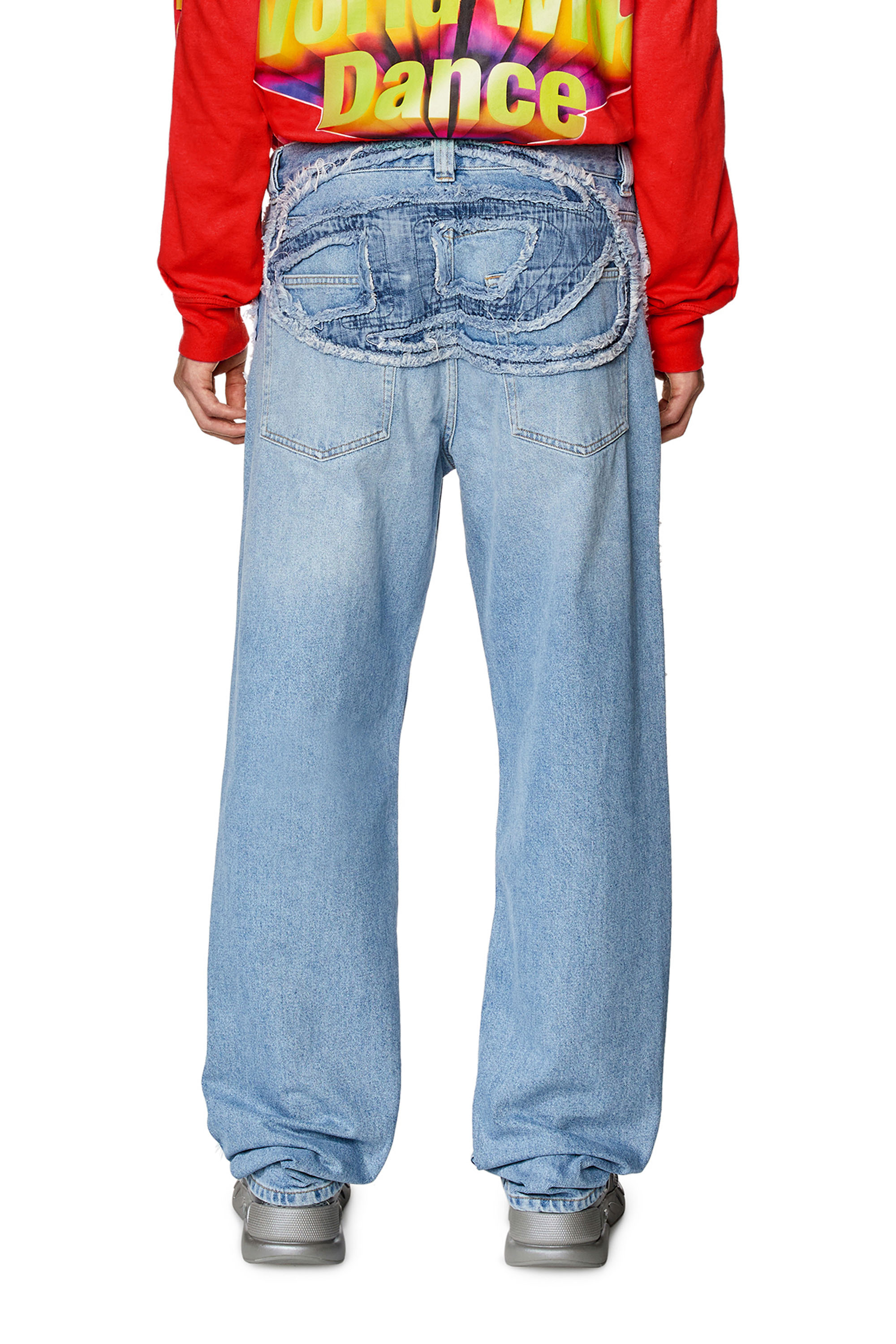 Diesel - 2010 D-Macs 0HLAC Straight Jeans, Light Blue - Image 4