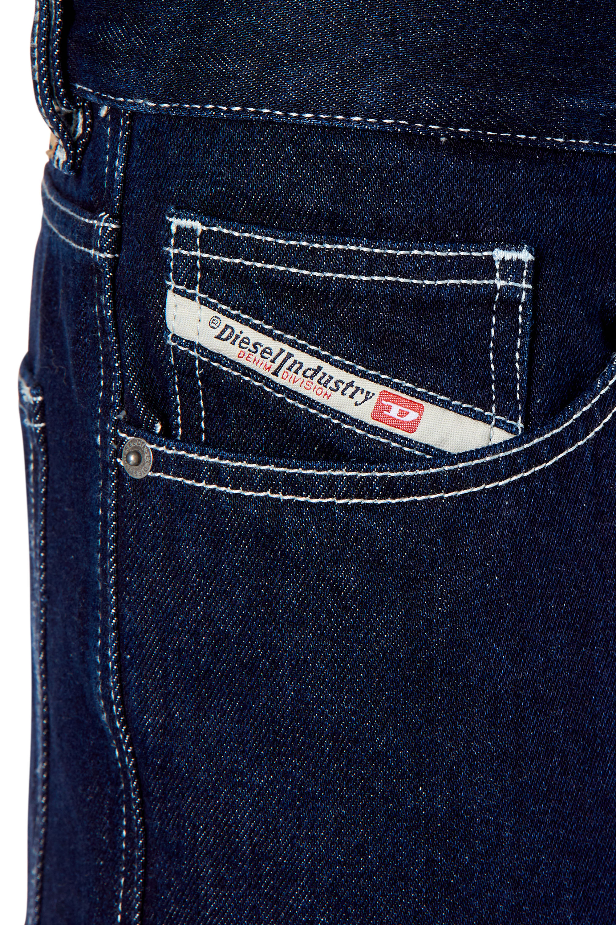 Diesel - 2010 D-Macs 09F19 Straight Jeans, Dark Blue - Image 3