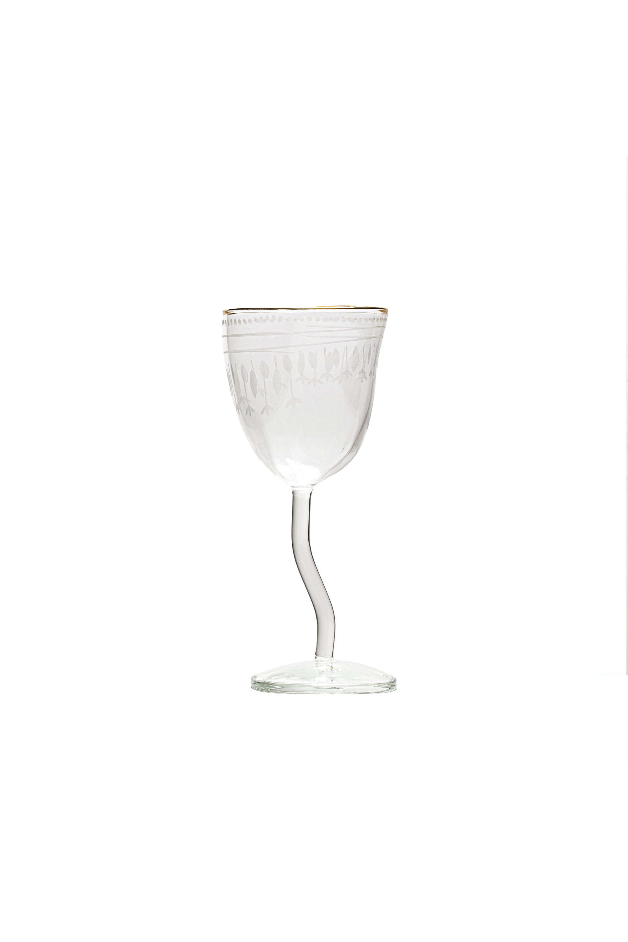11250 WINE GLASS "CLASSIC ON ACID - TRAD, White - Glasses