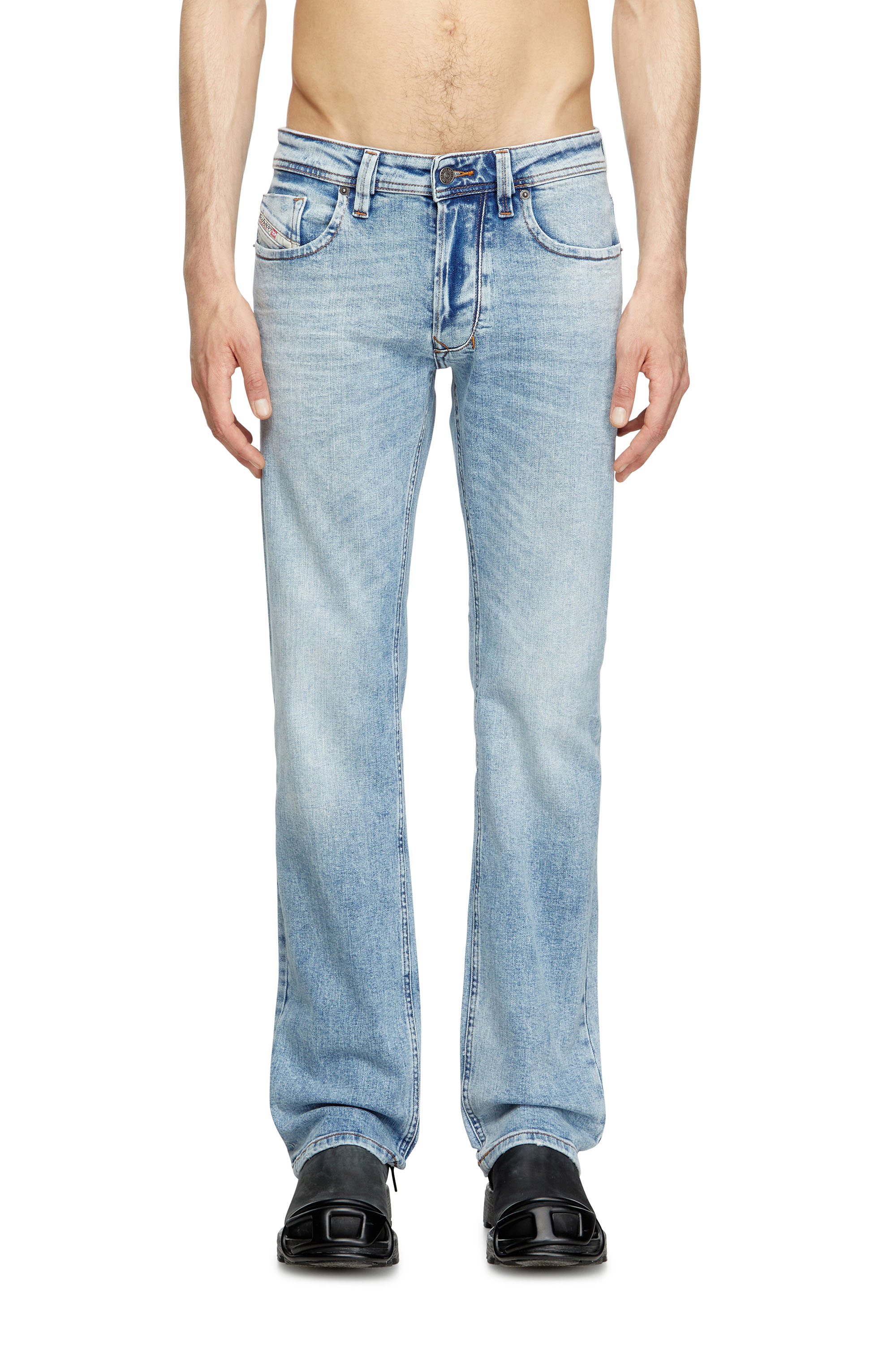 Diesel - Man's Regular Jeans 1985 Larkee 0DBDV, Light Blue - 3