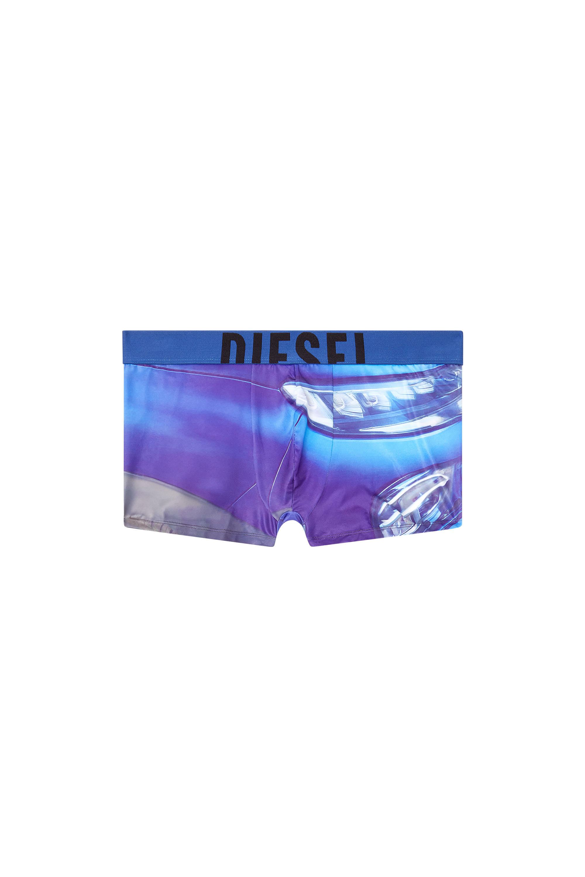 Diesel - DAMIEN-D-POP-40, Man's Boxer briefs with Pop print in Blue - 3