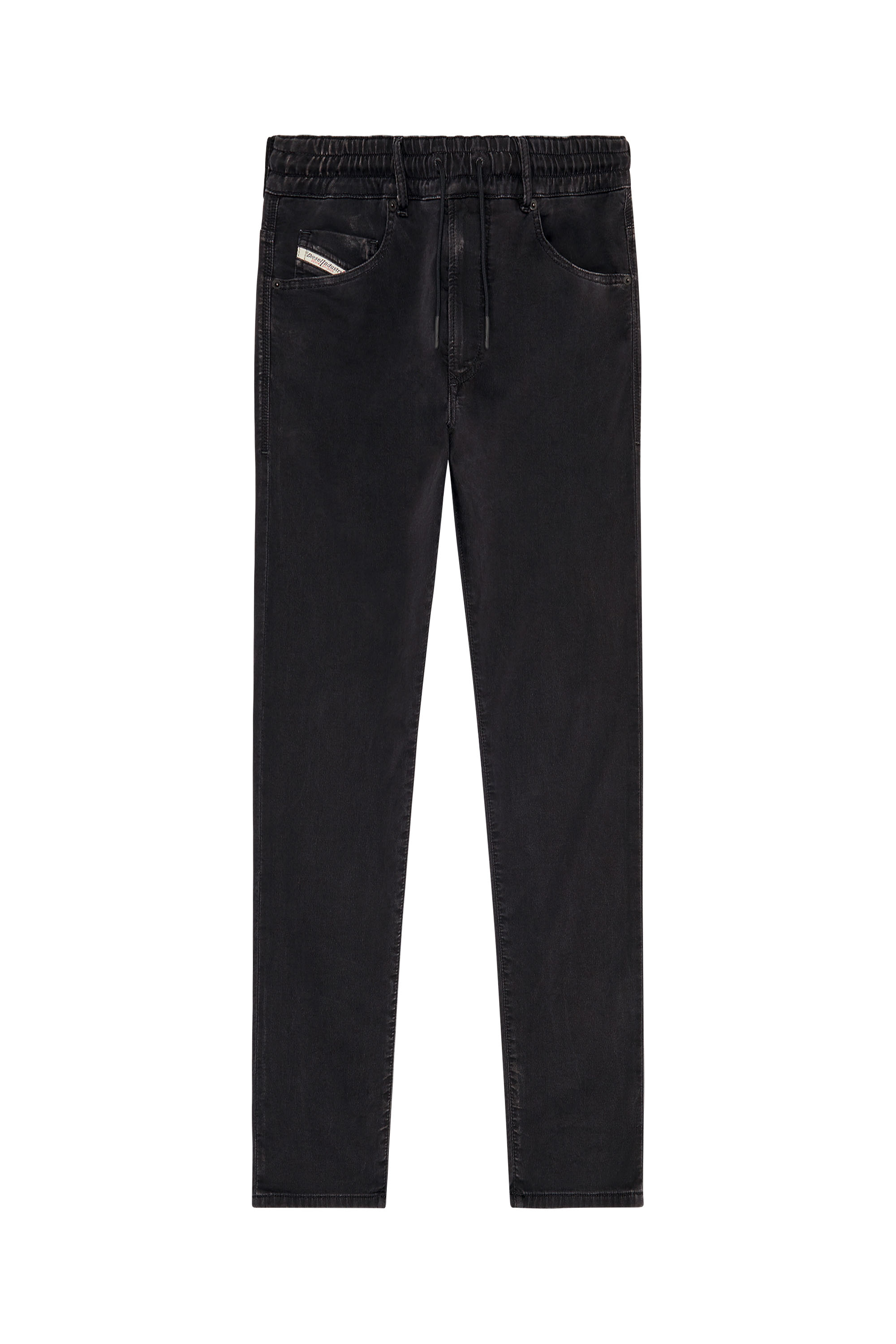 Diesel - Krooley JoggJeans® 068DX Tapered, Black/Dark grey - Image 5