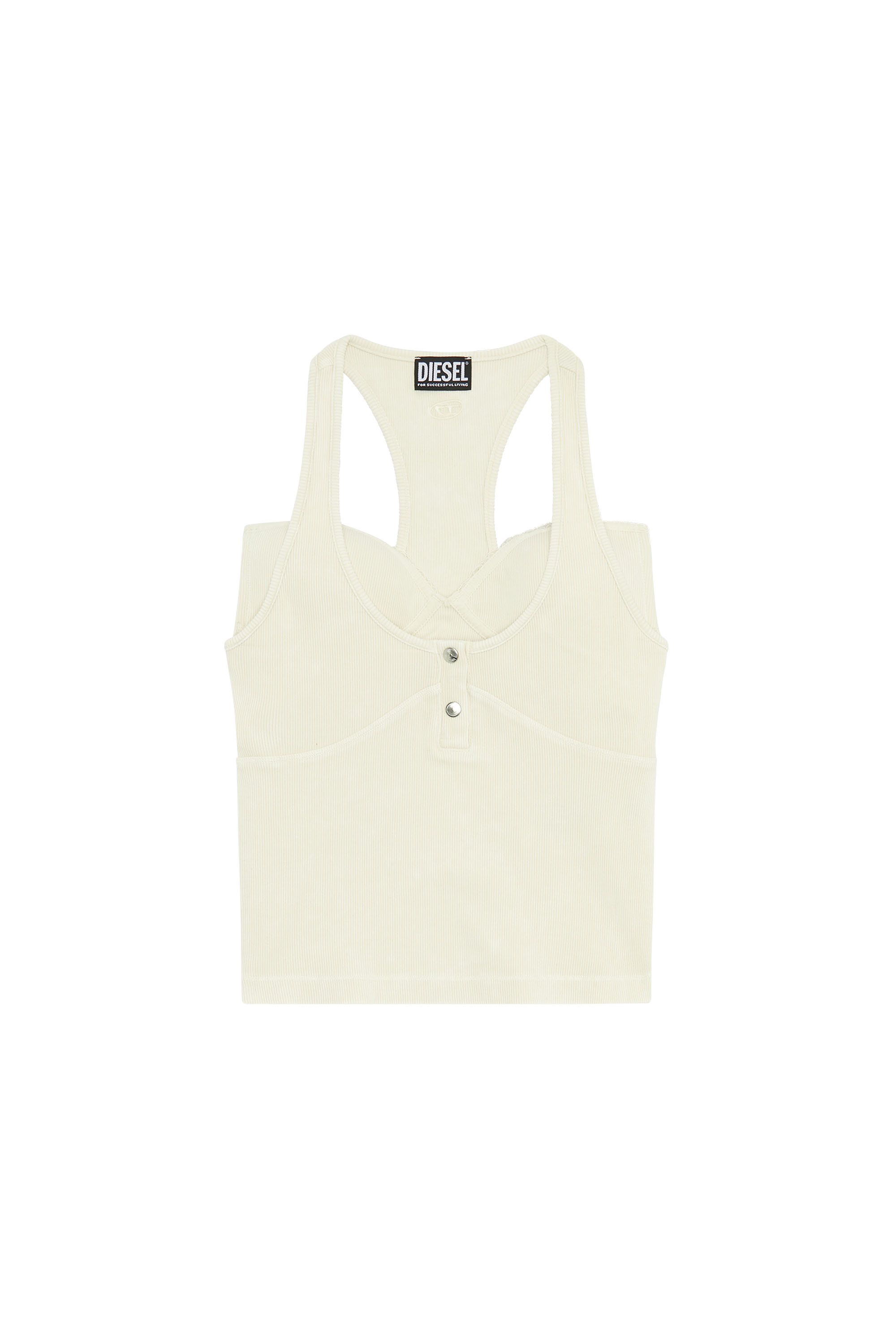 Diesel - T-ANIELLE, White - Image 3