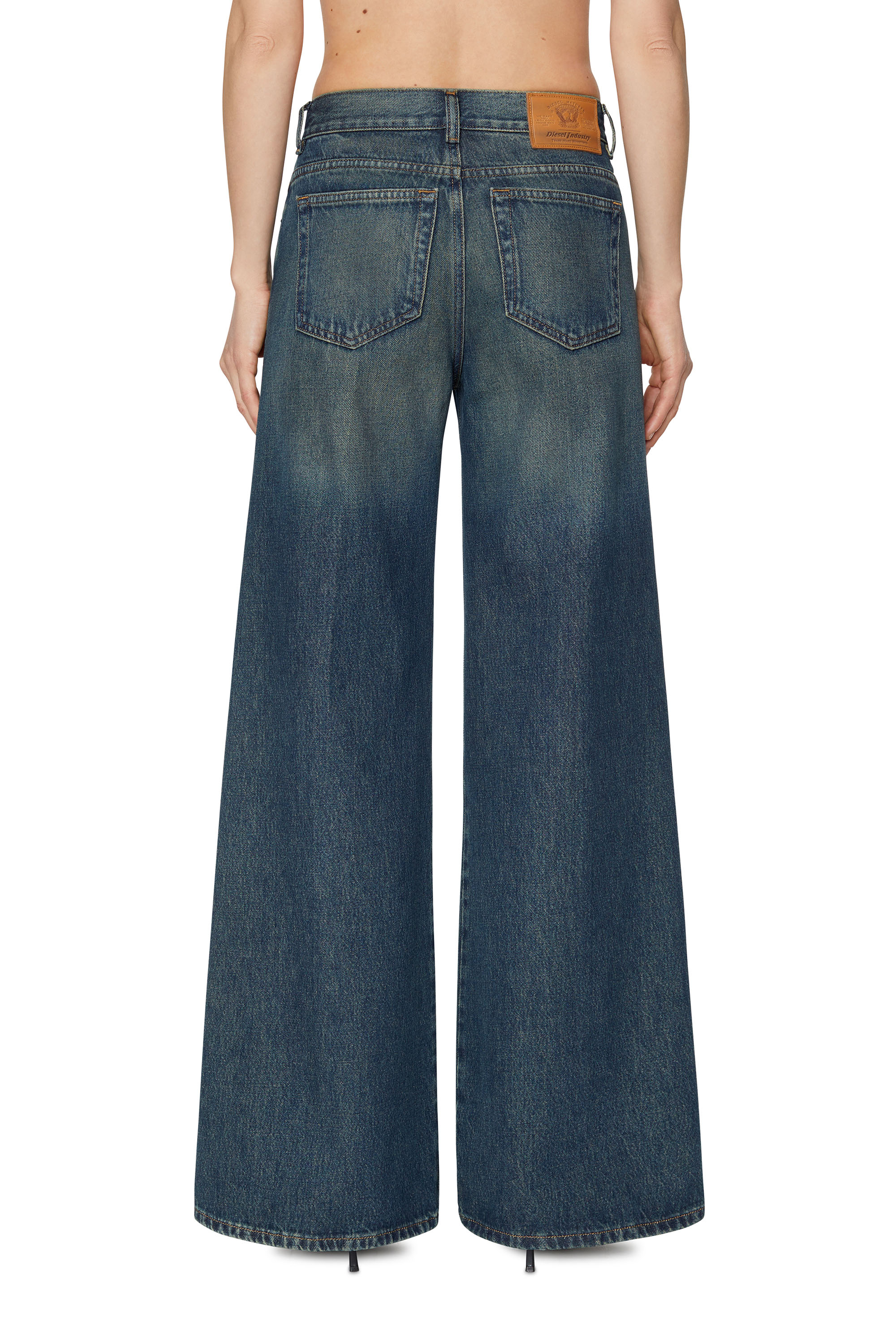Diesel - 1978 09C04 Bootcut and Flare Jeans, Dark Blue - Image 2