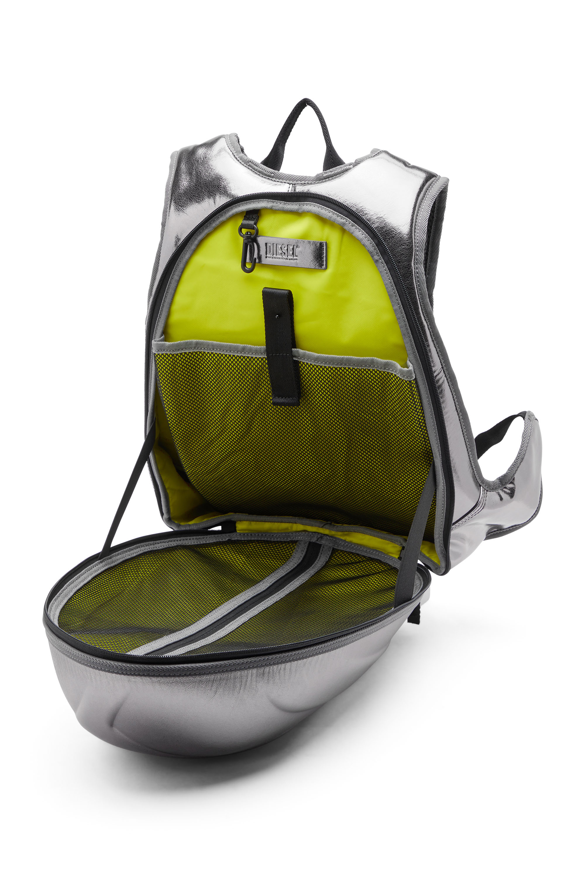Diesel - 1DR-POD BACKPACK, Silver - Image 4