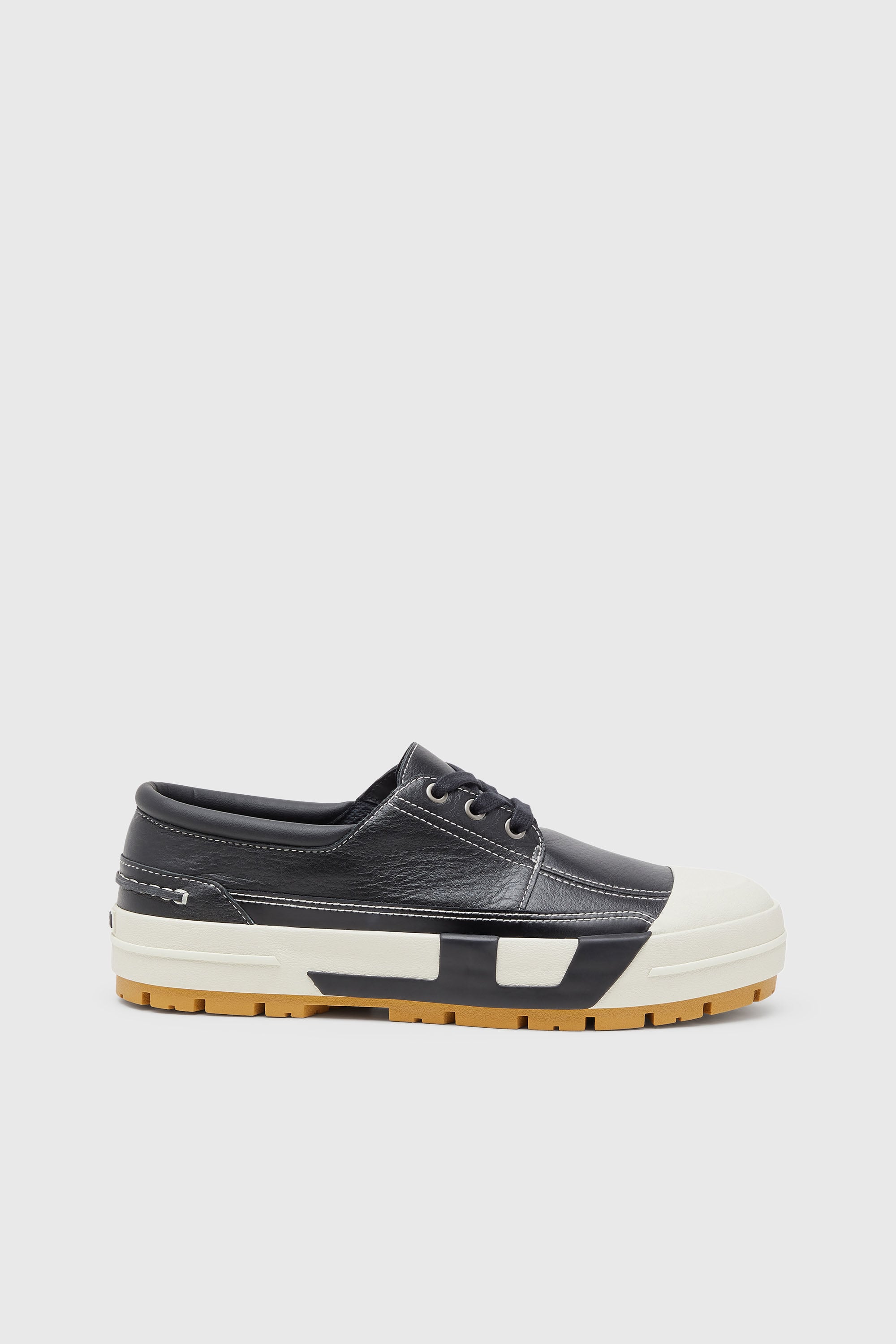 S-D-Verse - Leather hybrid moccasin
