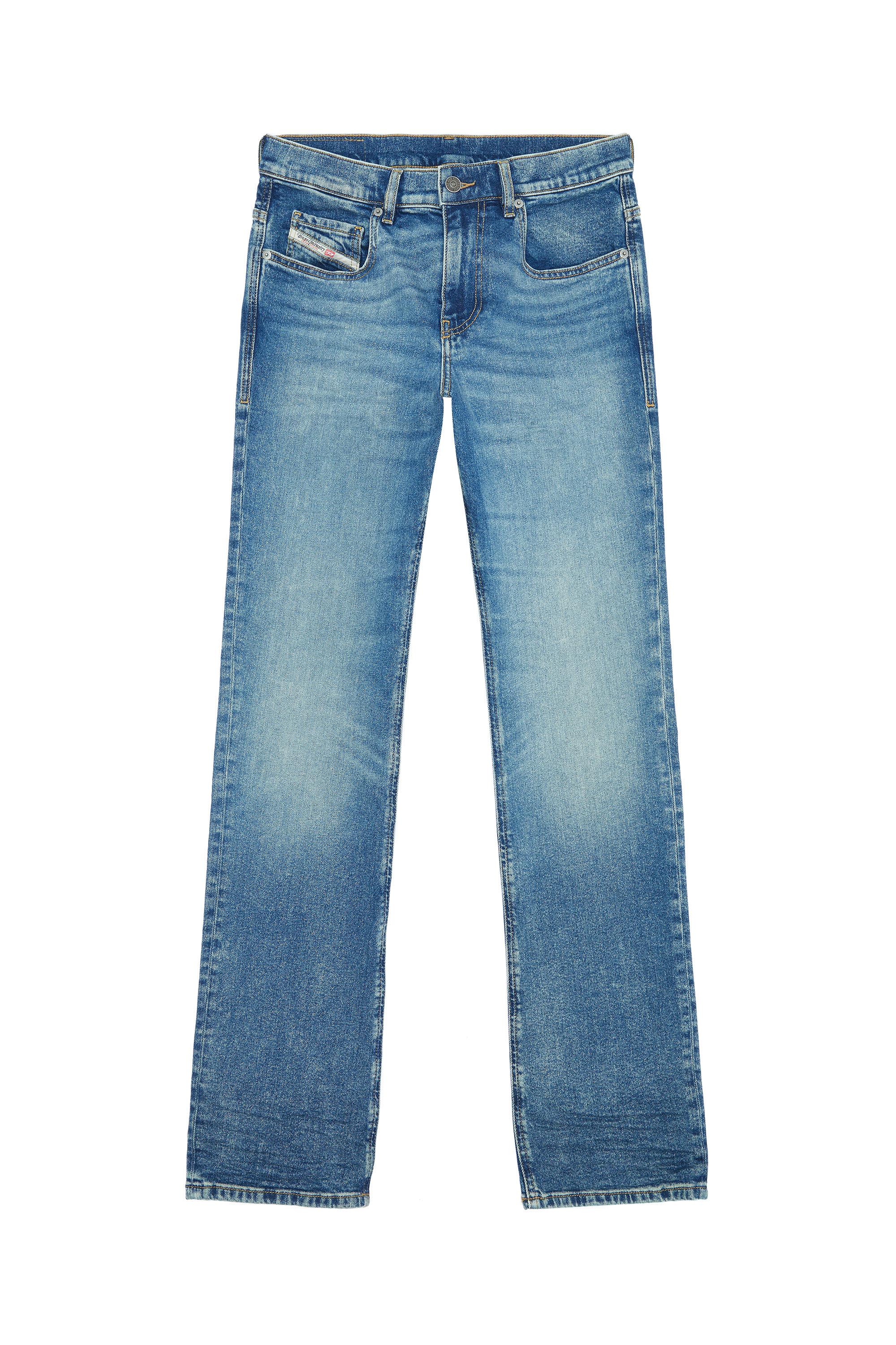 Diesel - 2021 D-Vocs E09EI Bootcut Jeans, Medium blue - Image 5