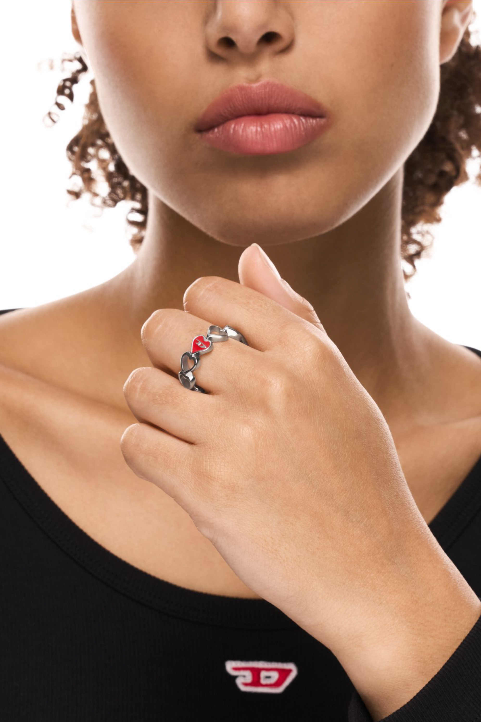 Diesel - DX166940 JEWELLERY, Unisex's Stainless Steel Band Ring in Silver - 4