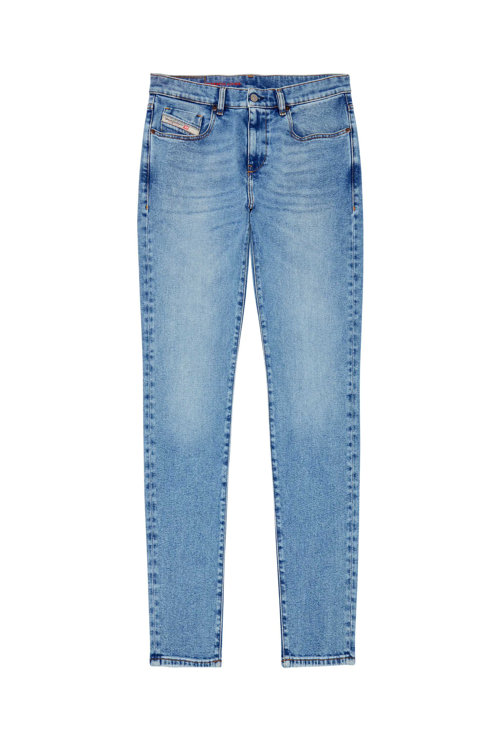2019 D-STRUKT 09B92 Slim Jeans, Light Blue - Jeans